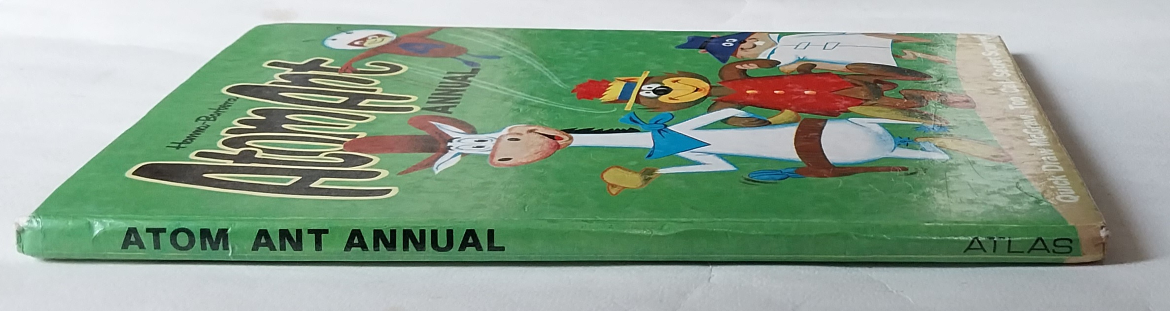 หนังสือภาพการ์ตูนฉบับภาษาอังกฤษจาก Hanna-Babara, Atom Ant annual , Quick Draw McGraw,Top Cat Secret Squirrel ปกแข็ง ภาพสีทั้งเล่ม