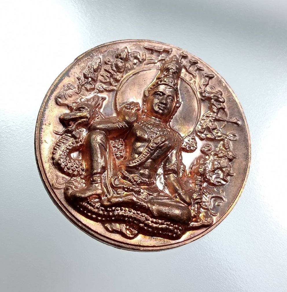 A7744 จตุคามรามเทพ รุ่นพุทธภูมิ วัดพระมหาธาตุวรมหาวิหาร จ.นครศรีธรรมราช ปี2550