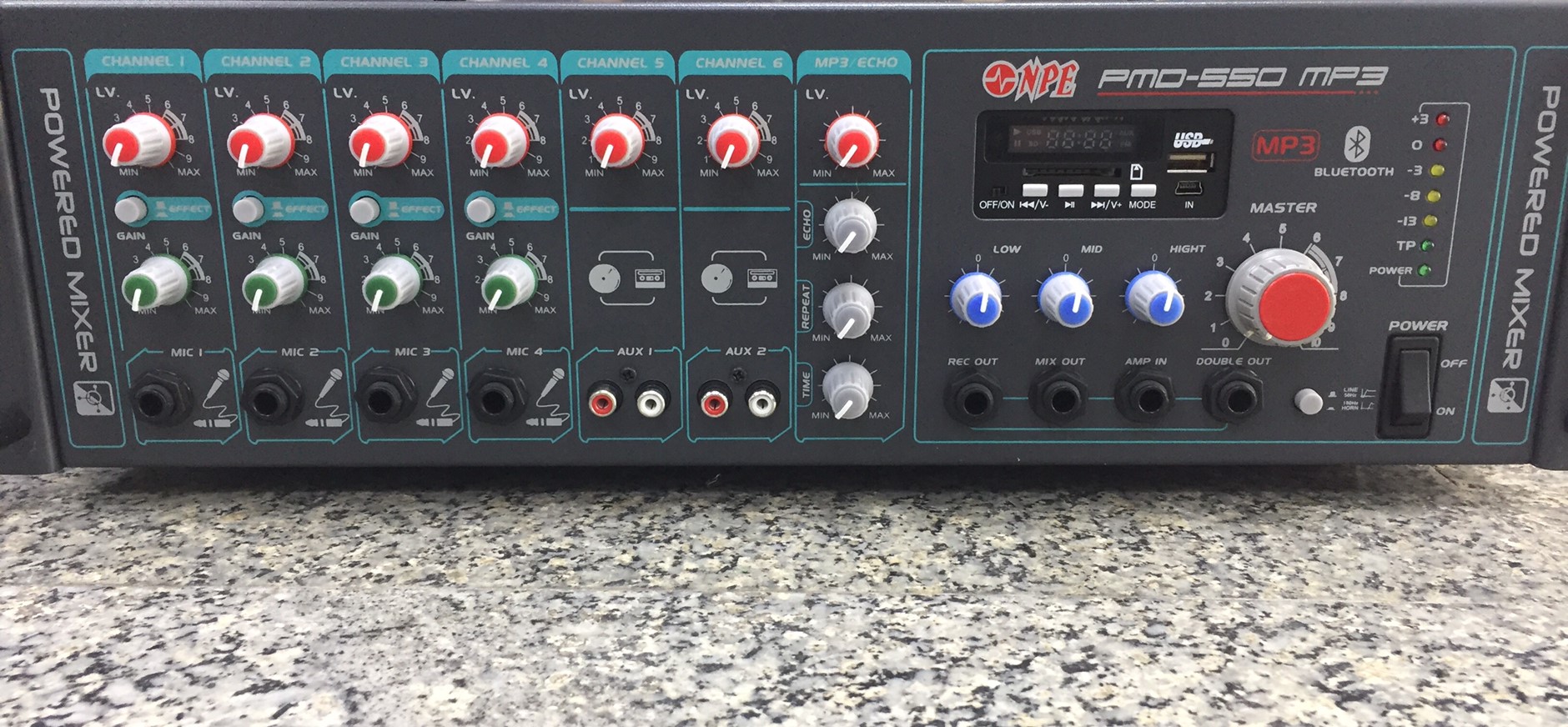 NPE PMD-550MP3 AC/DC POWERMIXER+LINE