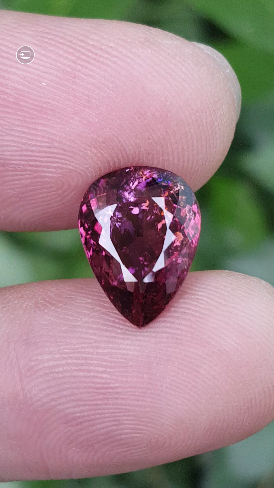 พลอย ทัวร์มาลีน Tourmaline 4.47 กะรัต (Cts.克拉). VS