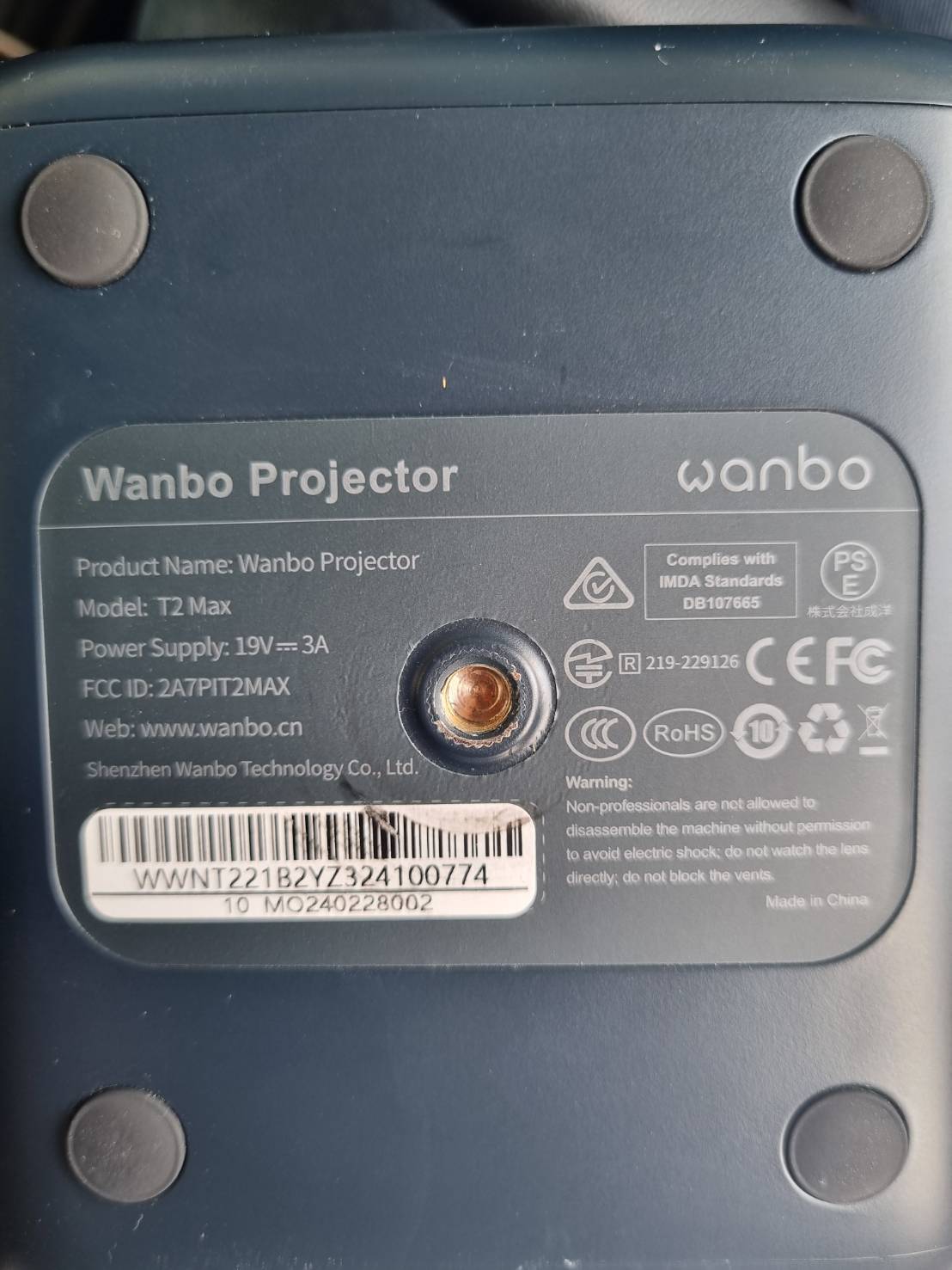 wanbo t2 max พร้อมขาตั้ง