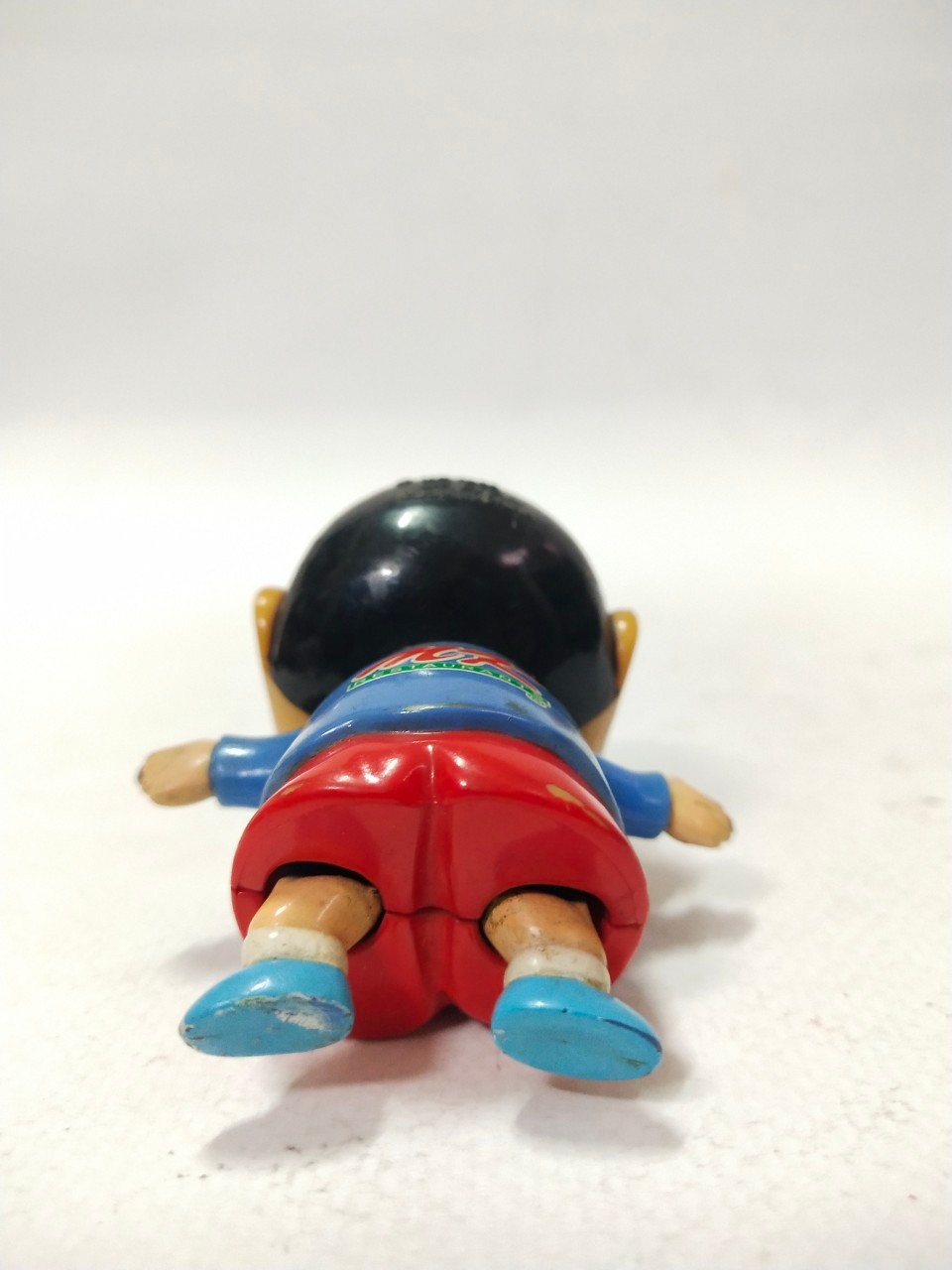 ตุ่นพลาสติก ชินจัง พรีเมี่ยม สุกี้MK งานเก่าเก็บสะสม มือสองตามสภาพ มีรอยบ้าง