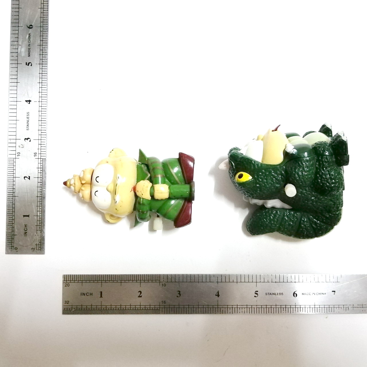 ตุ๊กตา ปังปอนด์ พรีเมี่ยมจาก 7-11 ก๊อตจิ ปอนด์, ยักษ์ปอนด์ **ลานช้าและเสื่อมตามอายุ มีตำหนิตามภาพ ทั้งชุด2 ตัวขนาดตามภาพ