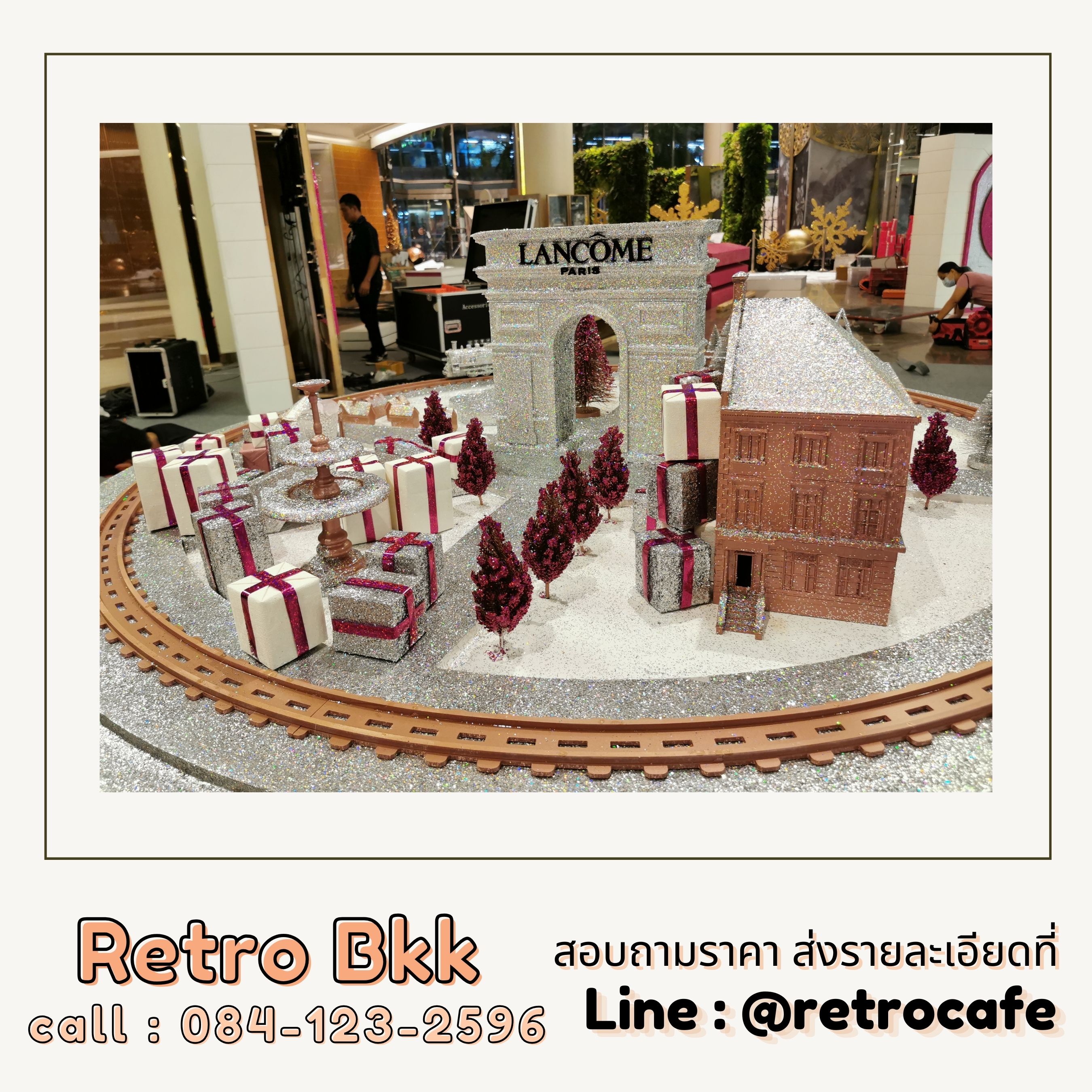 โมเดลอาหารยักษ์ ตกแต่งร้าน