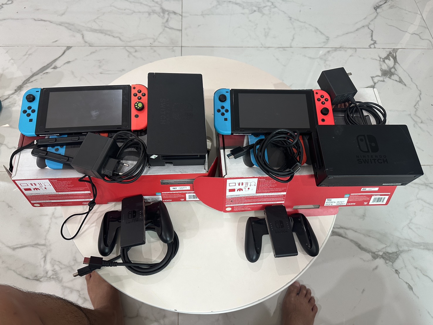 nintendo switch พร้อมกล่อง