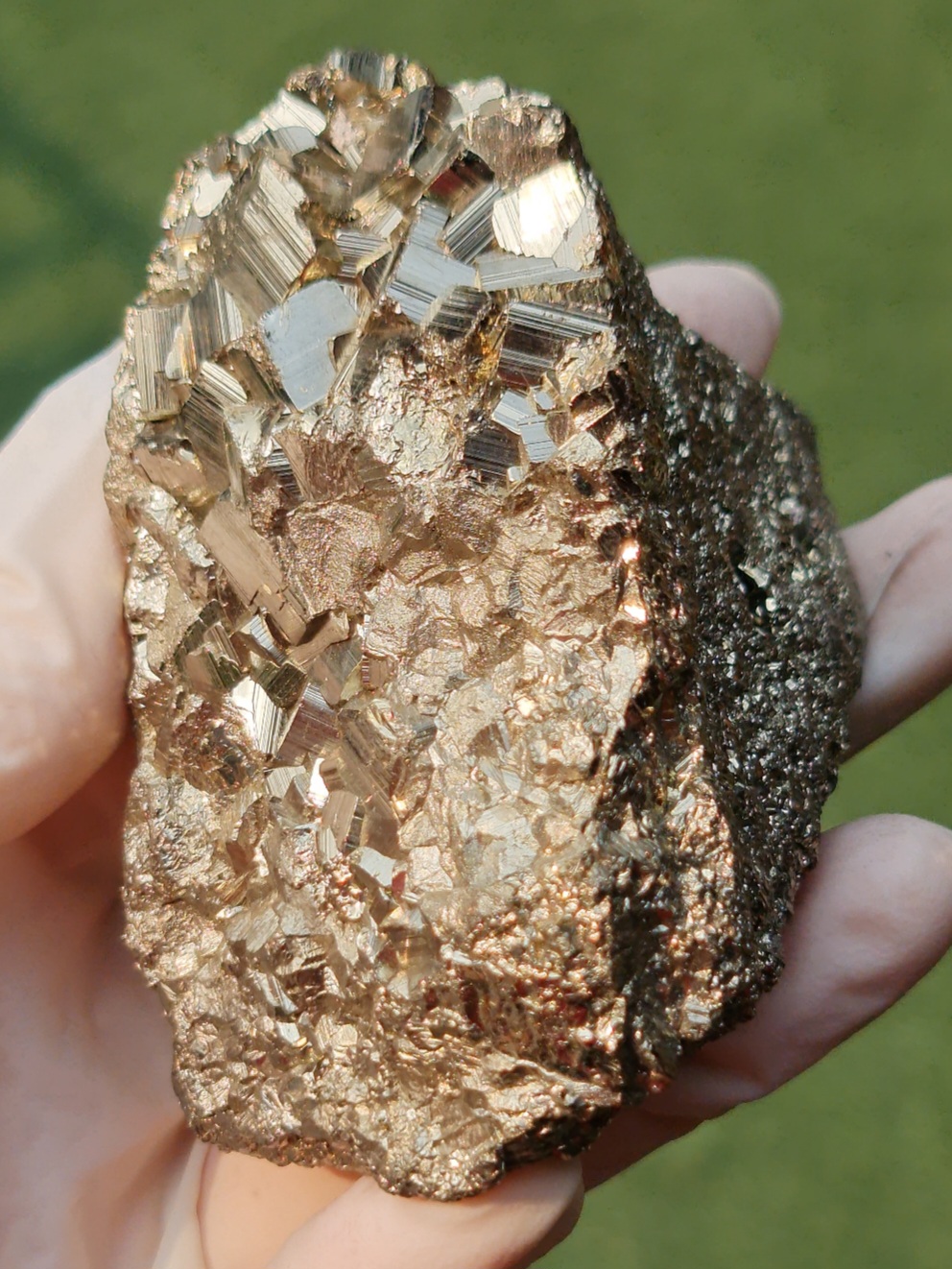 ก้อนผลึก ไพไรท์ Raw Rough Pyrite 456 กรัม (Grams) พลอยแท้ อัญมณีมงคลประจําวันเกิด เครื่องประดับพลอย