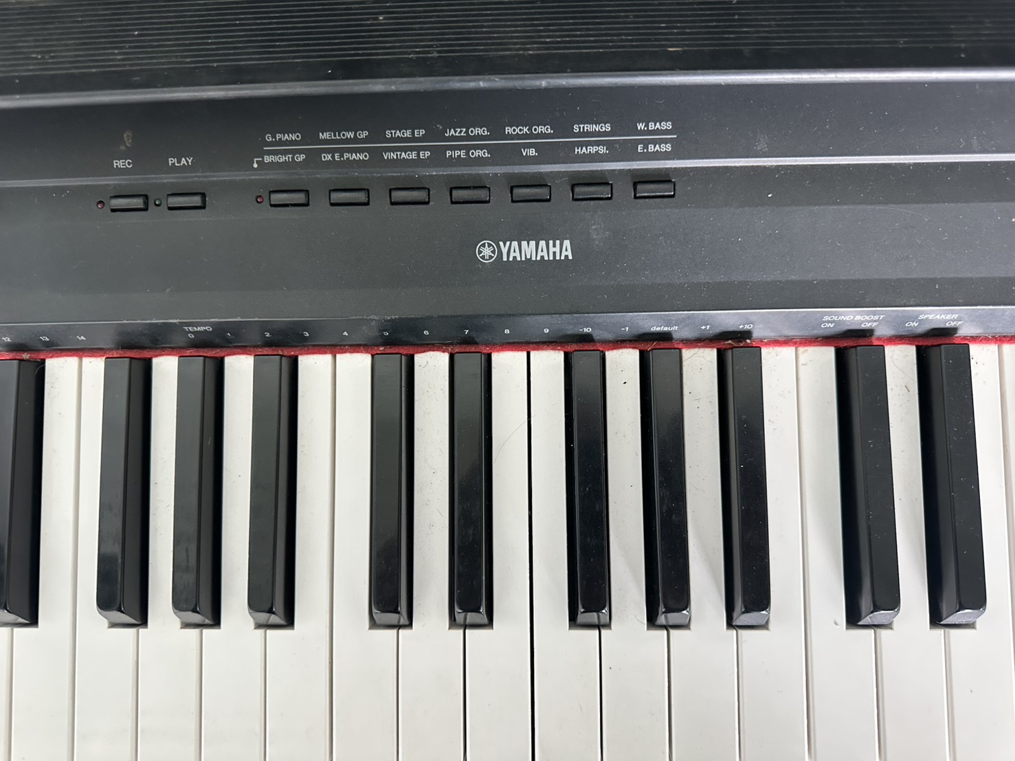 Piano เปียโนไฟฟ้า เปียโนดิจิตอล 88 คีย์ Yamaha Digital Piano P-115