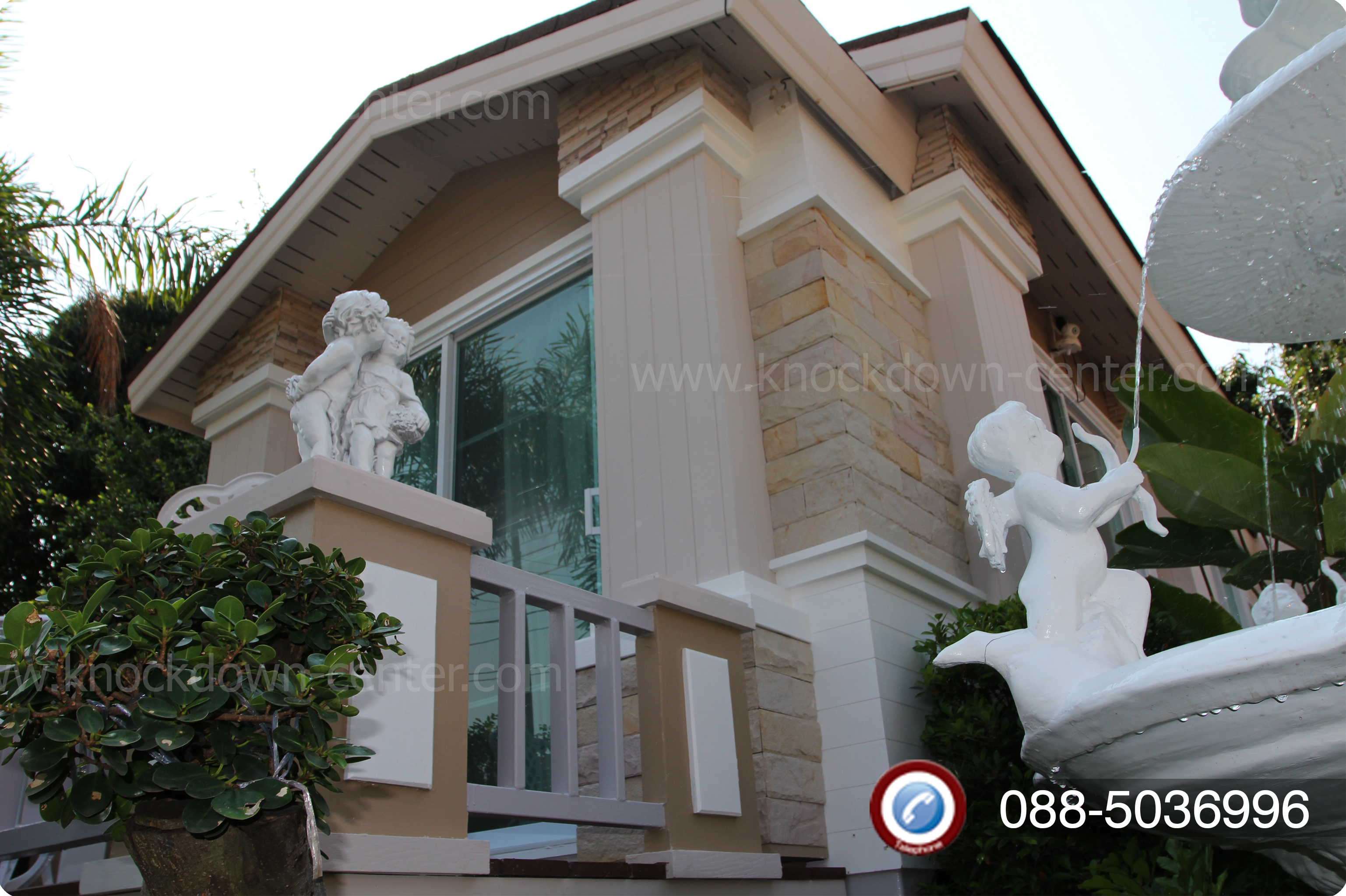 บ้านน็อคดาวน์ บ้านสำเร็จรูป Grand Modern B 001