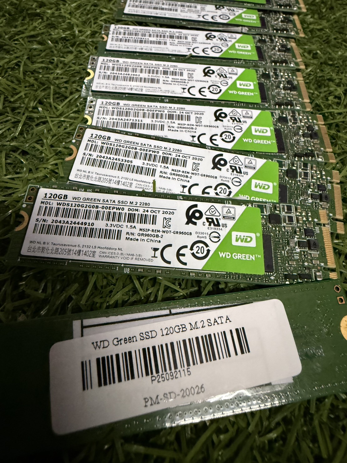 SSD WD Green 120GB M.2 SATA มี 30 ตัว