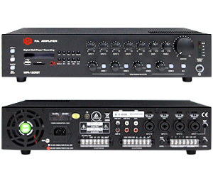 SHOW MPA-120RST Power Mixer AC/DC 120W (MP3+Recording+Zone+Tuner)