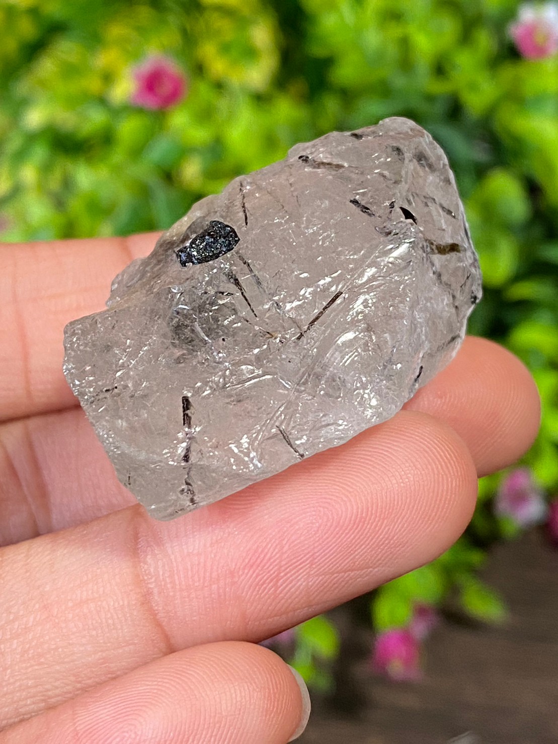 ก้อน ไหมดำ ควอตซ์ แก้วขนเหล็ก Black Rutilated Quartz Rough 165.08 กะรัต Cts. พลอยแท้ อัญมณีมงคลประจําวันเกิด เครื่องประดับพลอย