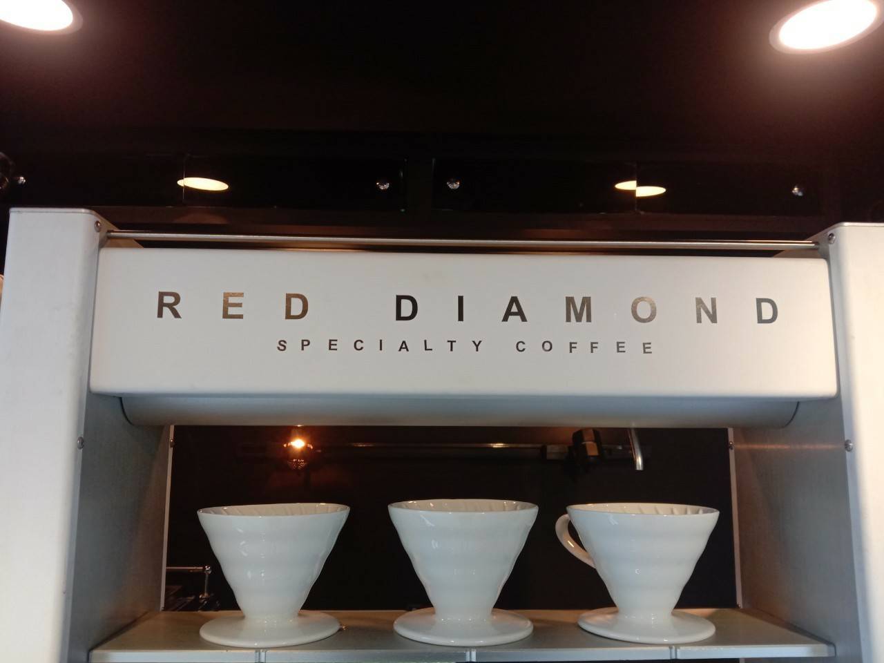 ป้ายสติกเกอร์ติดรถยนต์ - RED DIAMOND SPECIALTY COFFEE