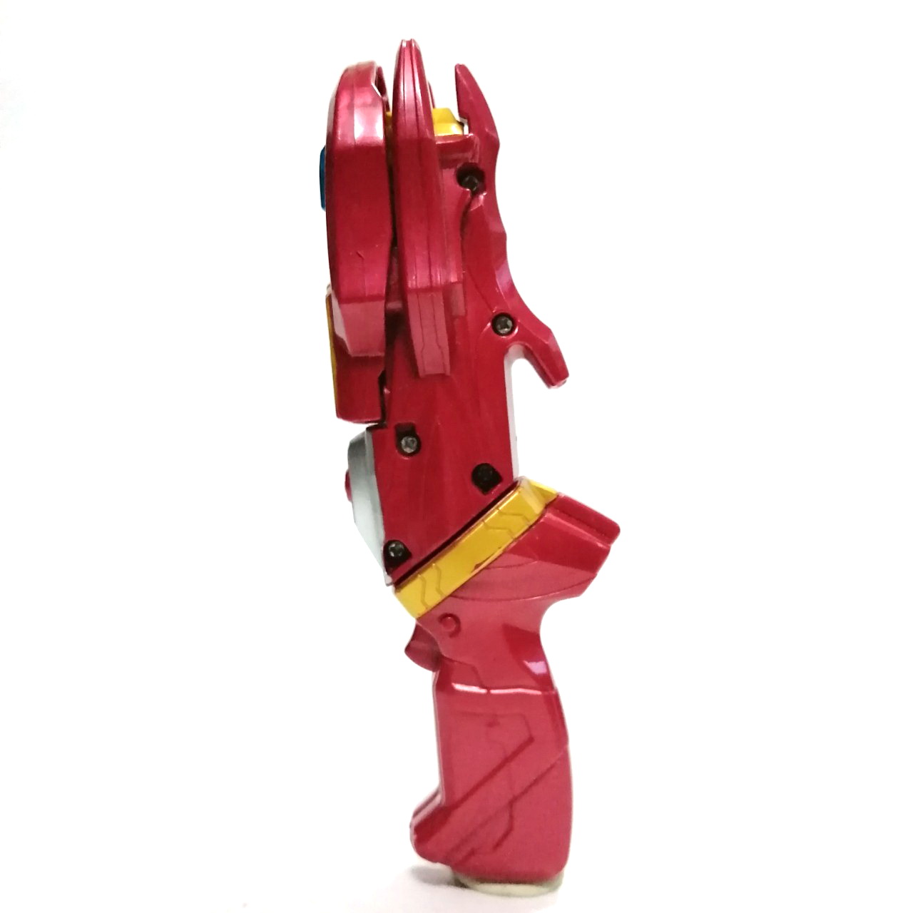 วิคตอรี แลนเซอร์ (victory lancer)อุปกรณ์แปลงร่างของอุลตร้าแมนวิคตอรี สภาพดี ไม่มีกลไกและอุปกรณ์อีเลคโทรนิค หมุนปรับเป็นปืนได้ เปิดด้านหน้าได้