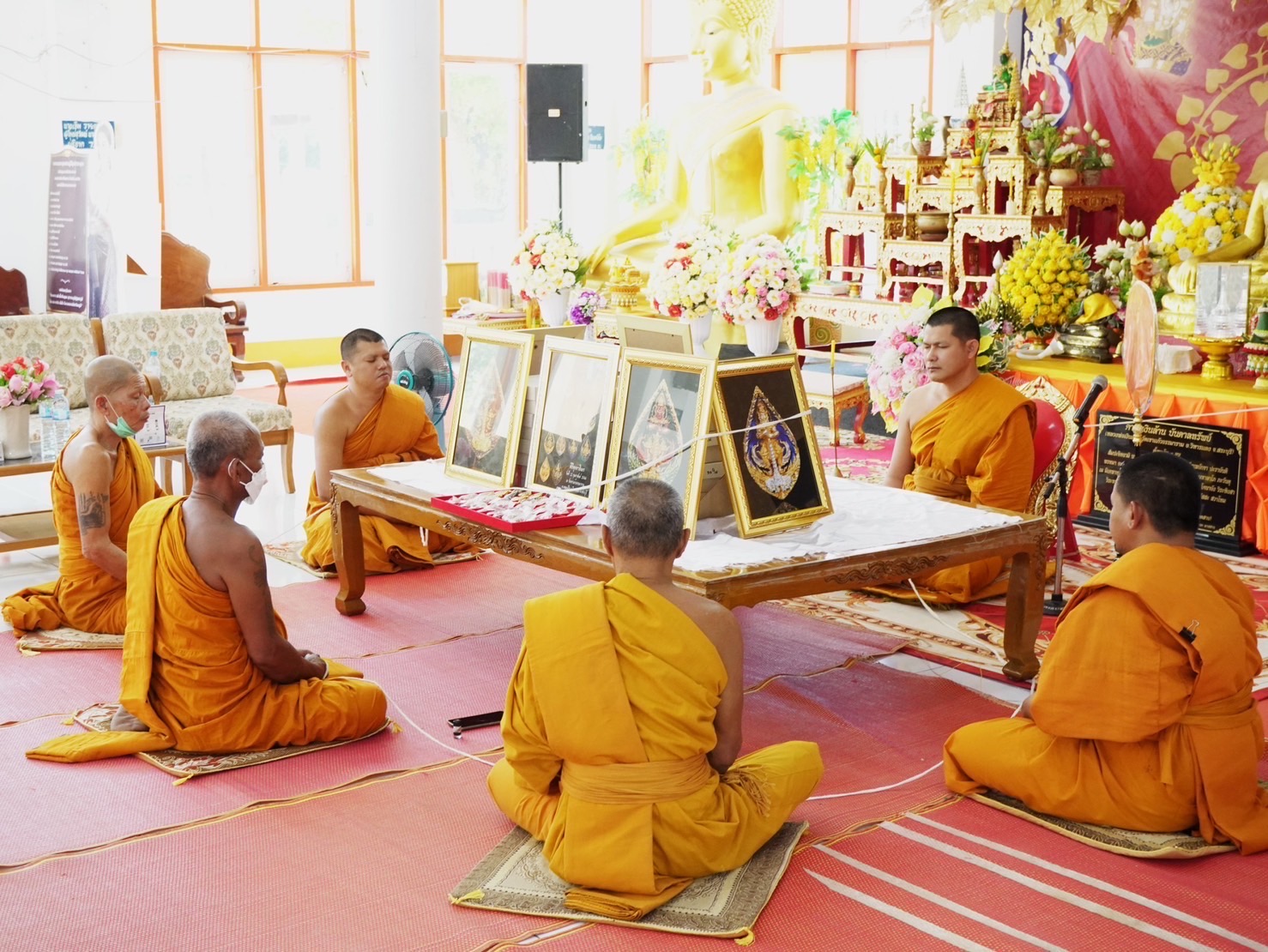 ท้าวเวสสุวรรณโณ รุ่น สัตตะอริยทรัพย์ รหัส9 เนื้อบรอนซ์ชุบทองลงยาดำ