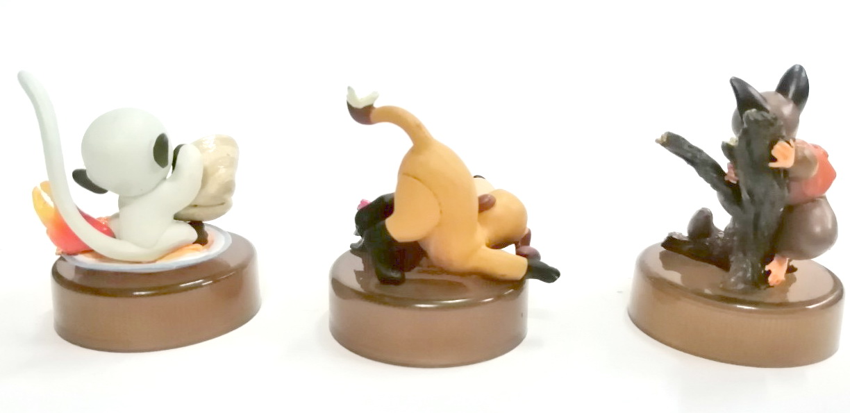 งานฉากขนาดเล็ก งานบอตเทิ่ลแคป ชุด the world masterpiece theater กับสามฉาก สวยน่าเก็บ รายละเอียดครบ ขายทั้งชุด3ตัว