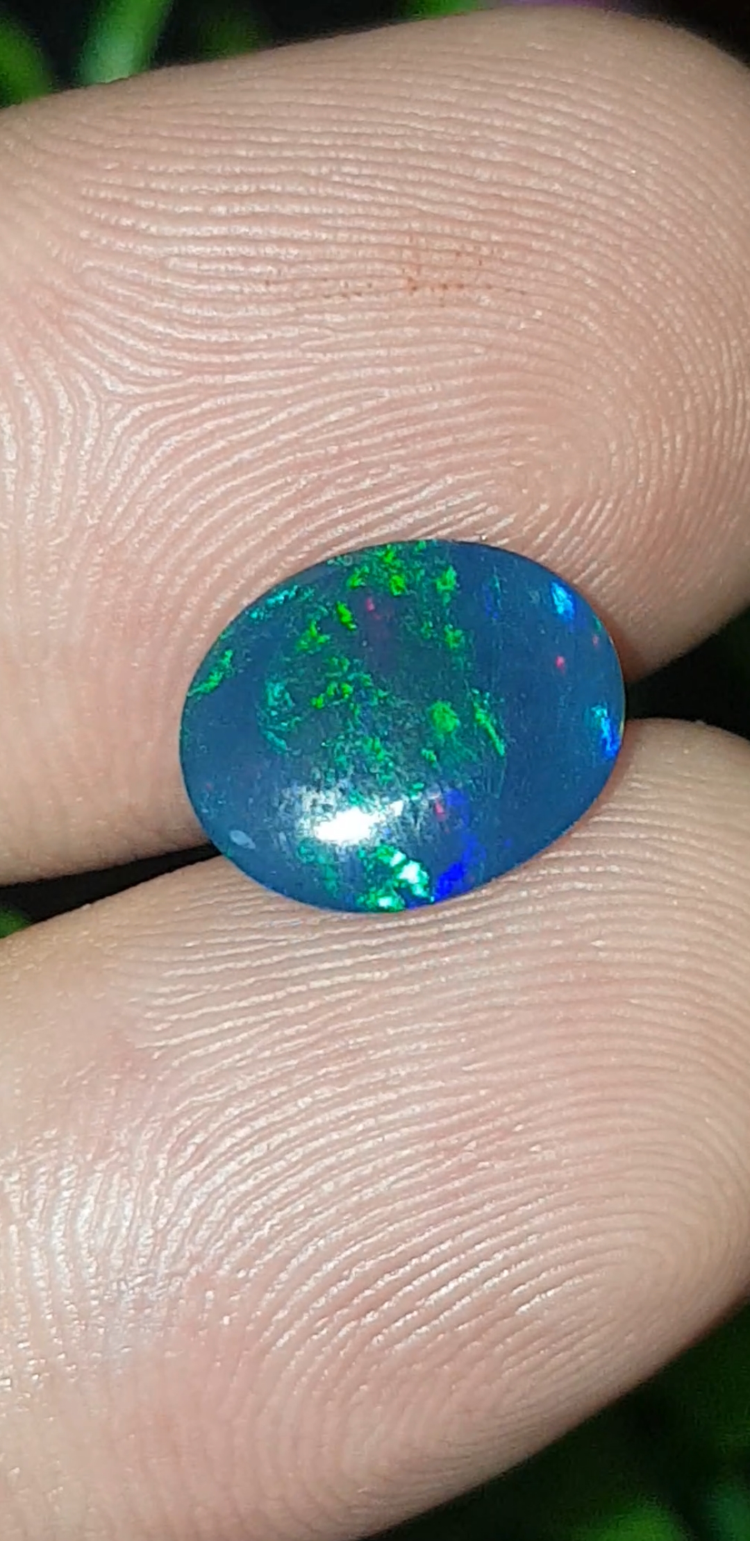 พลอย โอปอล Opal 2.05 กะรัต (Cts.) พลอยแท้ อัญมณีมงคลประจําวันเกิด เครื่องประดับพลอย