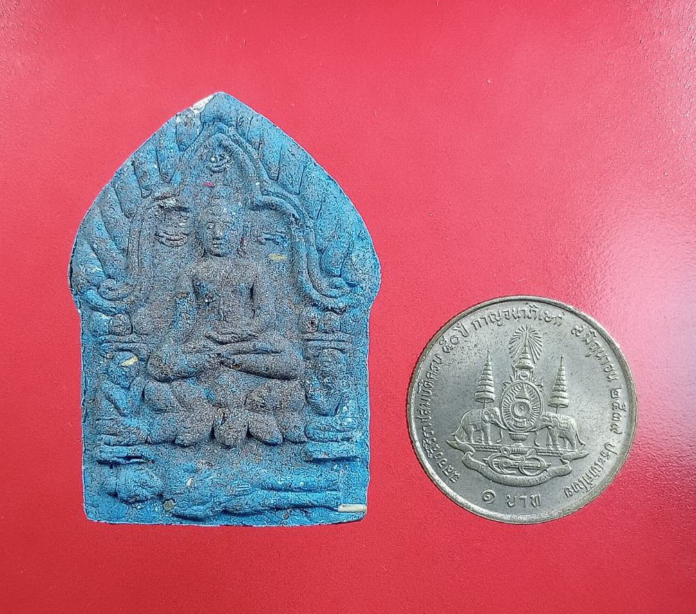 ก836 พระขุนแผนพรายปราณี สัมเด็ดธัม คำสะเม็ด วัดป่าวังพระเจ้า จ.ร้อยเอ็ด