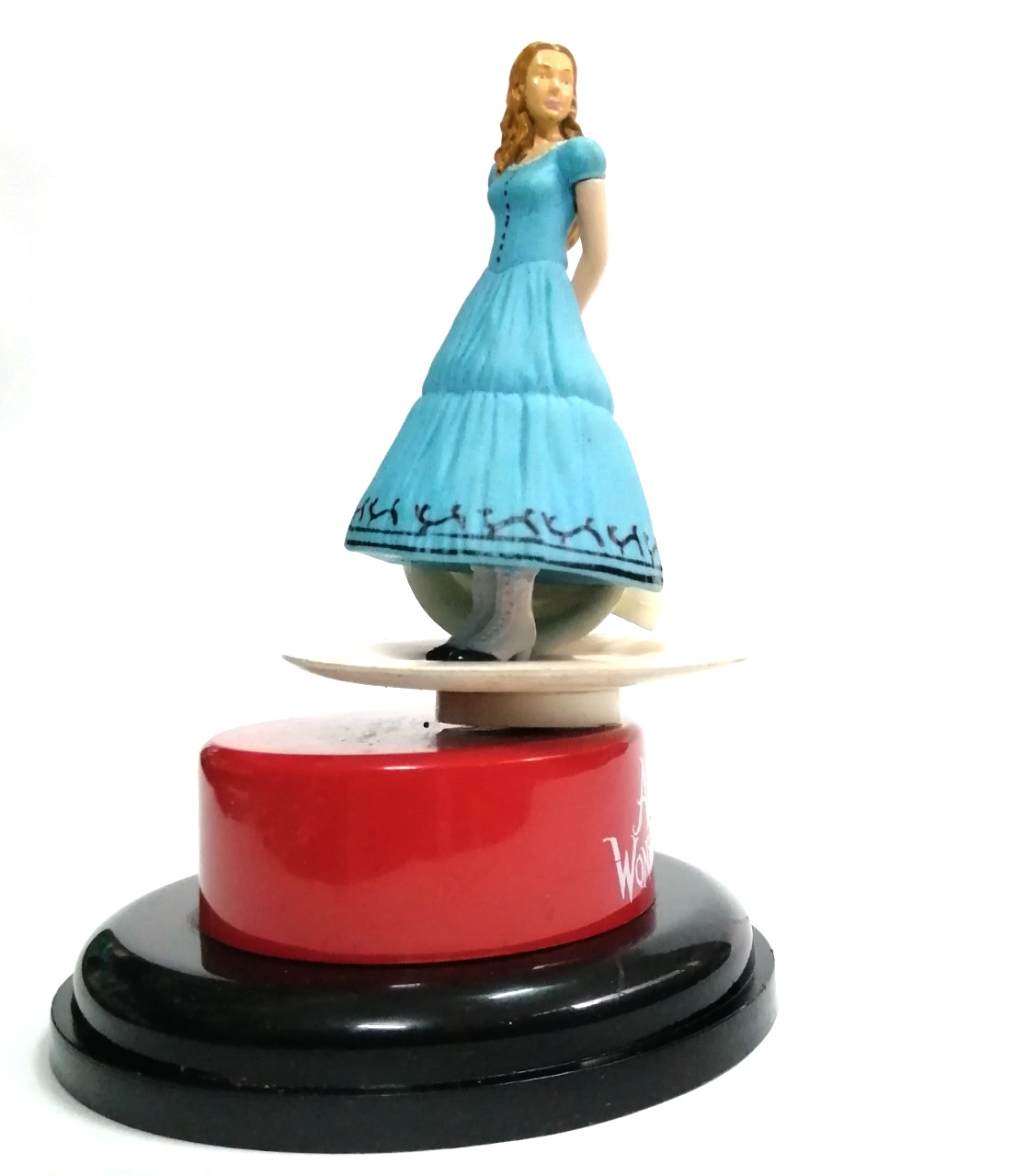 ท๊อปเปอร์เจ้าหญิงดิสนีย์ จากเครือ EGV ชุด อลิซ ในแดนมหัศจรรย์ Alice in Wonder Land สภาพดี *****กลไลกล่องดนตรีชำรุด มีรอยเล็กน้อยบ้าง