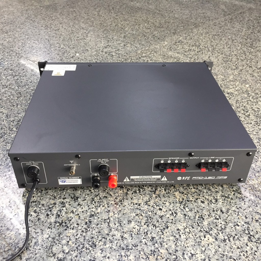 NPE PMD-150MP3 AC/DC POWERMIXER+LINE