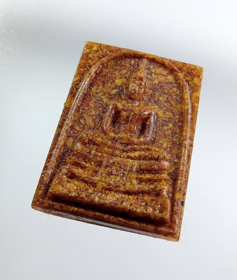 ก922 หลวงพ่อโสธร วัดโสธรวรารามวรวิหาร จ.ฉะเชิงเทรา เนื้อกระเบื้องหลังคาโบสถ์