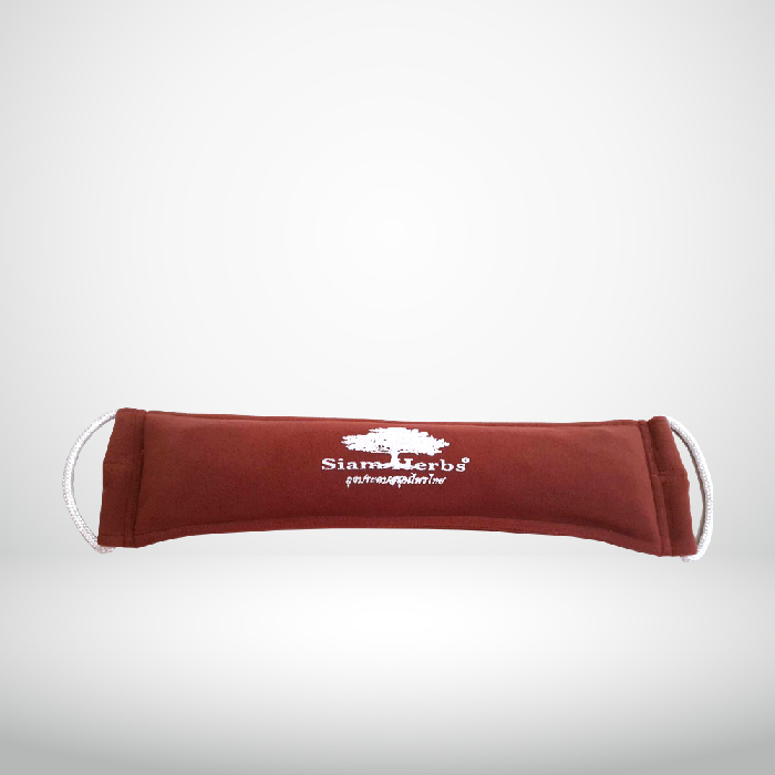 ถุงประคบสมุนไพรไมโครเวฟ คอ (Thai herbal's compress bag for neck by using microwave)