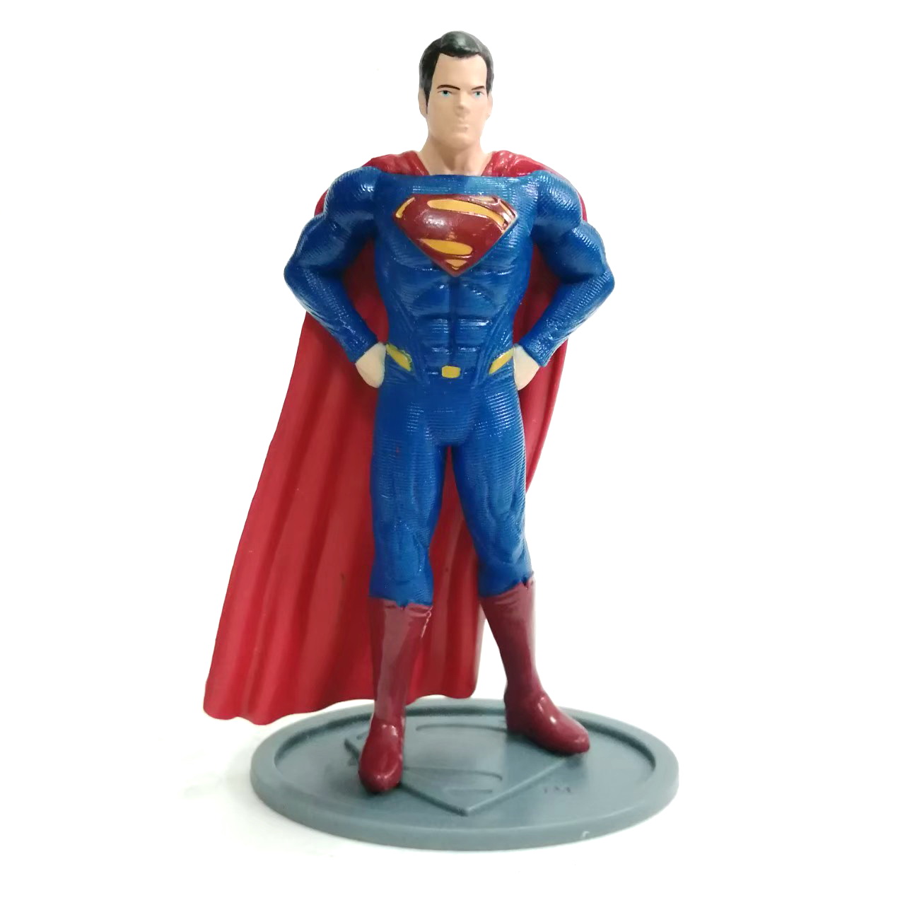 ขนาด 5 นิ้ว ฟิกเกอร์ยางตันซุปเปอร์แมน พรีเมี่ยมเบอร์เกอร์คิง มีฐานไม่พบบ่อย มือสองมีรอยบ้าง ของมีตามภาพไม่หัก ไม่กาว มีรอยบ้าง