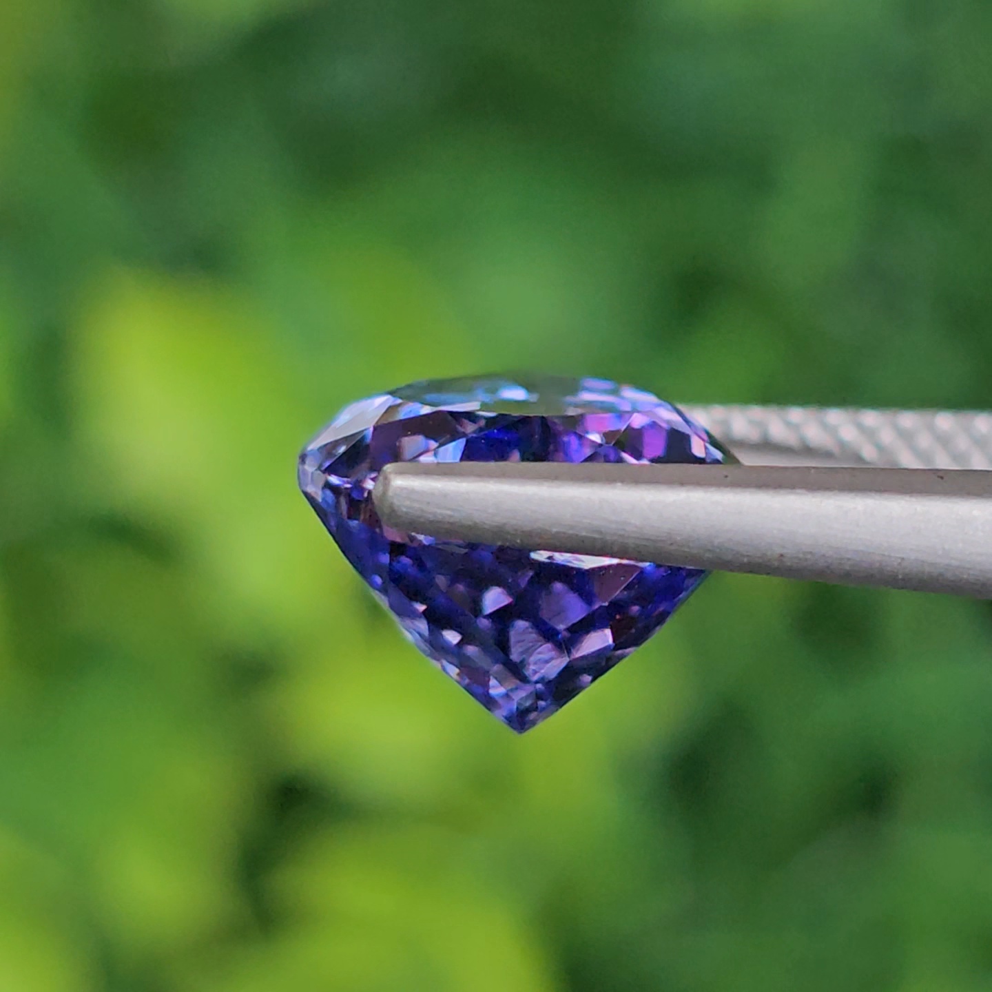 พลอย แทนซาไนท์ Tanzanite 5.30 กะรัต (Cts) พร้อมใบเซอร์ พลอยแท้อัญมณีมงคล ประจําวันเกิด เครื่องประดับพลอย