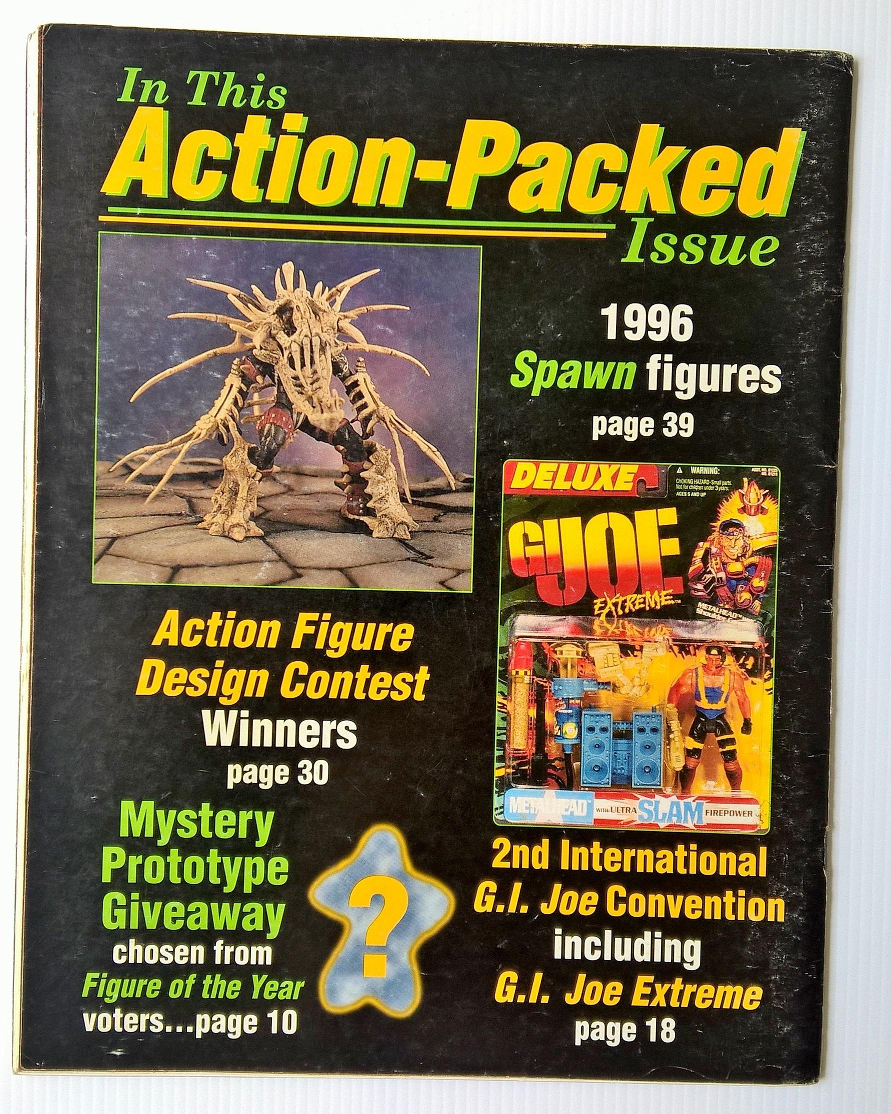 ขายนิตยสารเก่าแนวการ์ตูน ของสะสม Tomart’s ACTION FIGURE DIGEST, No. 27, December/January แกะแม็กเย็บสัน หน้าครบ ในเล่ม Unproduced STAR WARS 3 ¾” Figures Nightmare Before Christmas Update Figure of the Year Voting