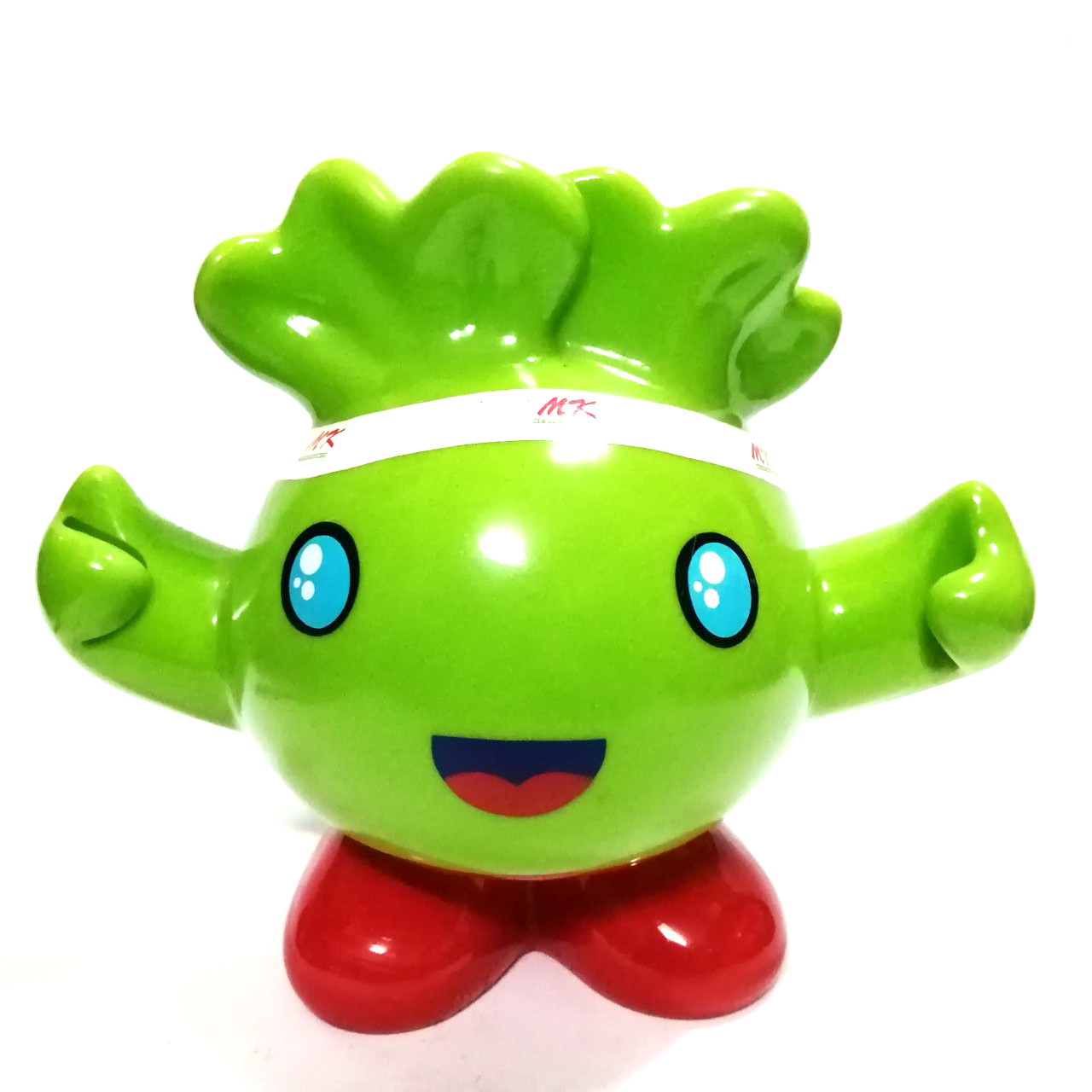 ตุ๊กตาฟิกเกอร์ผัก และเป็ด เป็นกล่องใส่ทิชชู่ ร้านสุกี้MK สภาพดี