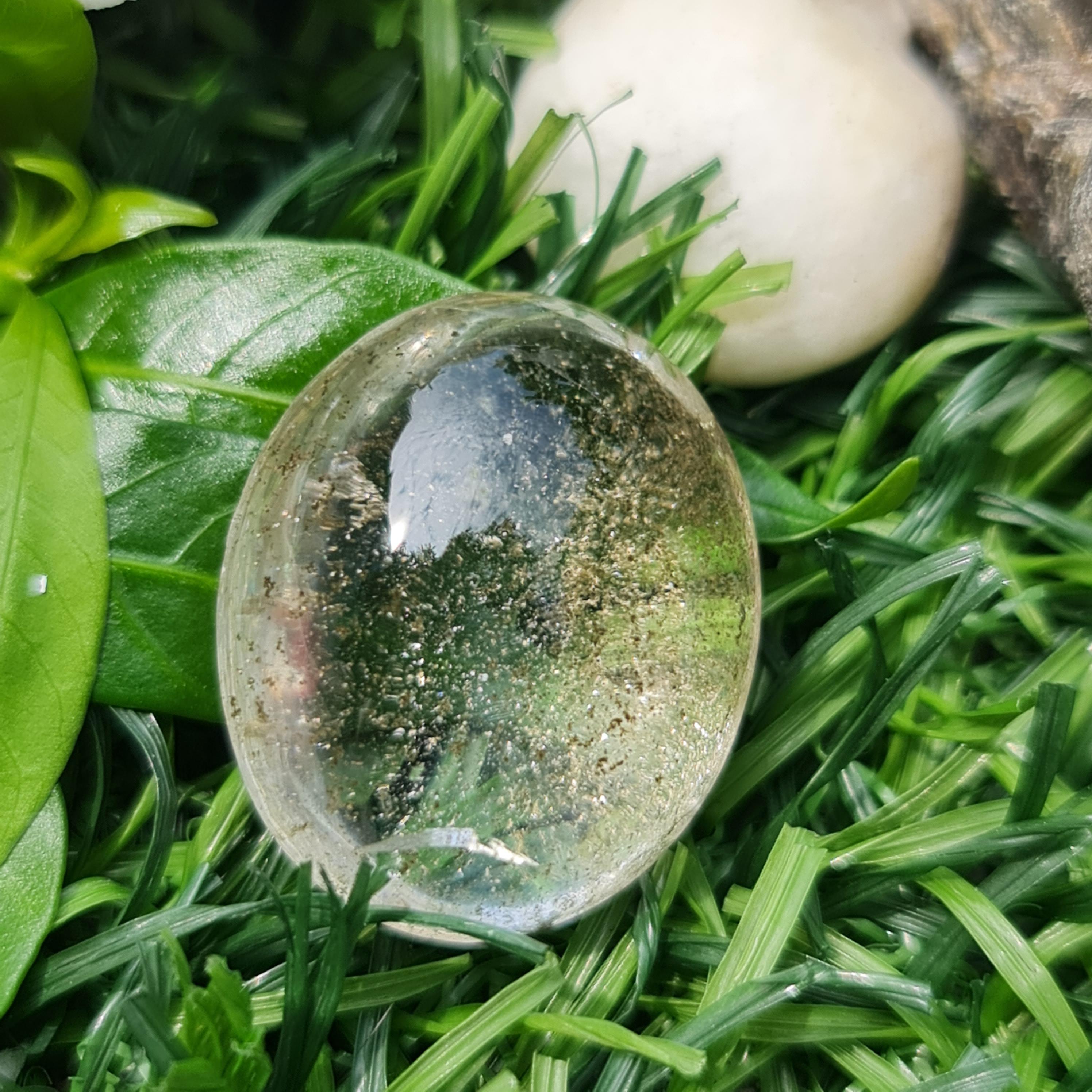 โป่งข่าม ควอตซ์ Rutilated Quartz 30.79กะรัต Cts. พลอยแท้ อัญมณีมงคลประจําวันเกิด เครื่องประดับพลอย