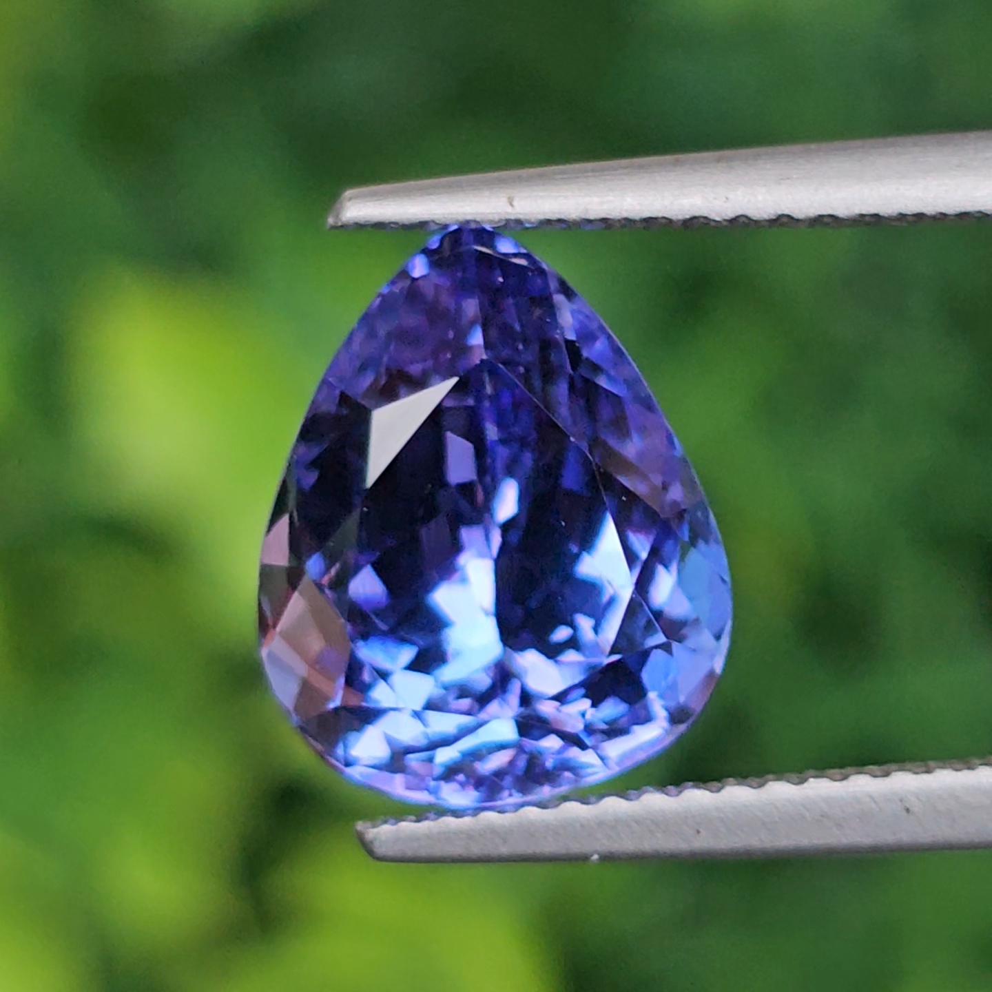 พลอย แทนซาไนท์ Tanzanite 5.30 กะรัต (Cts) พร้อมใบเซอร์ พลอยแท้อัญมณีมงคล ประจําวันเกิด เครื่องประดับพลอย