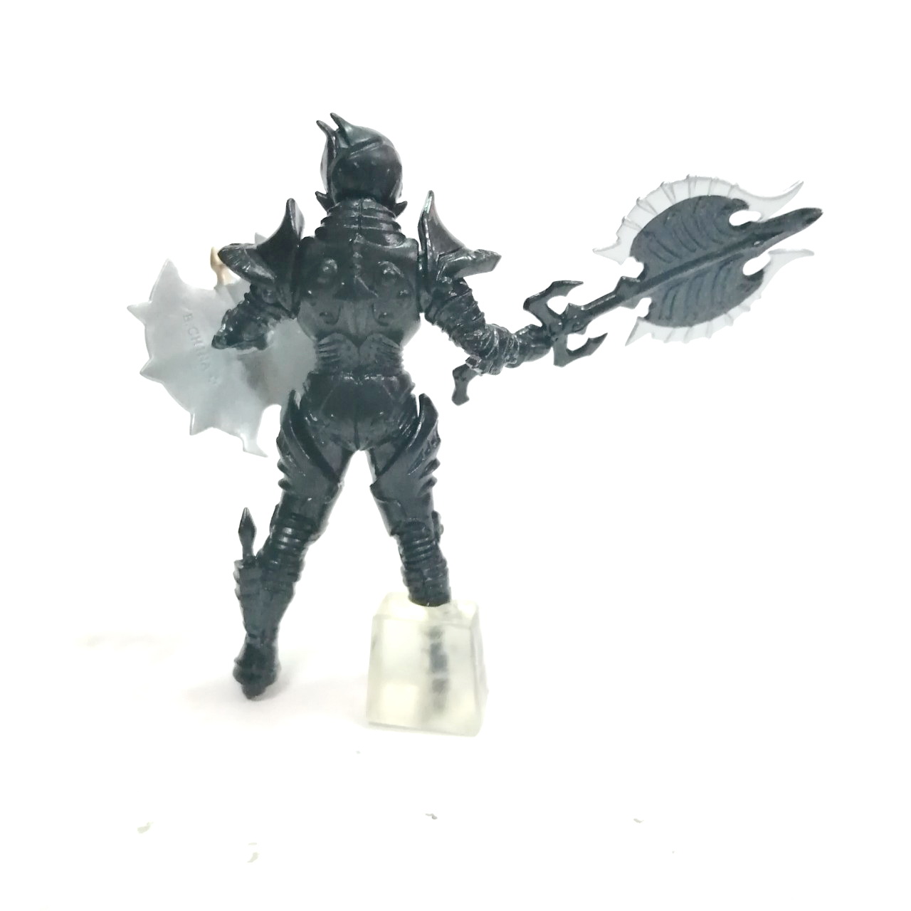 กาชาปองHG ตัวร้ายจากขบวนการ อาบะเรนเจอร์ ขนาดตามรูป สภาพดีมีรอยบ้าง ไม่กาว ฐานน้ำแข็ง/อาวุธครบ