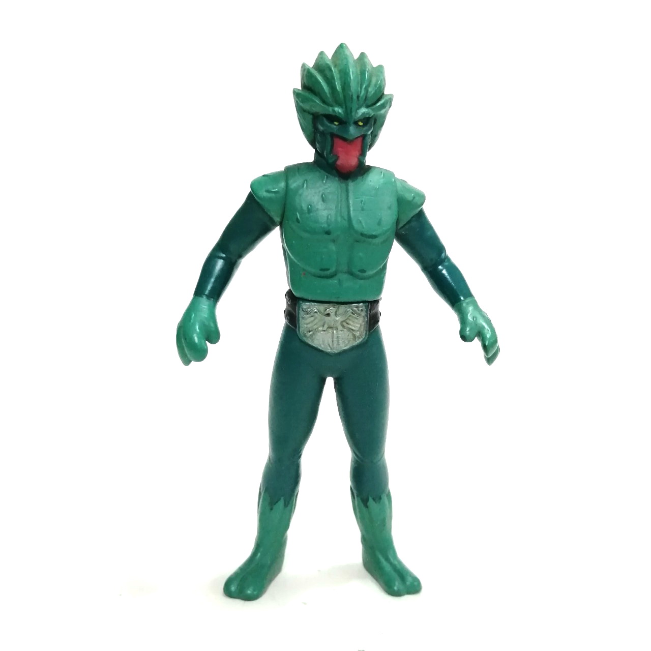 ซอฟ 4 นิ้ว ขนาดตามรูป สัตว์ประหลาด ซาโบเทก้อน สมุนองค์การช้อคเกอร์ จากไรเดอร์ 1 สภาพดี มีรอยบ้าง