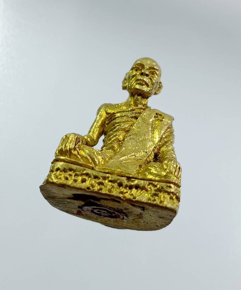 ก858 รูปหล่อ พระครูสรนันทโศภิต วัดภิบาลวังม่วง จ.สระบุรี