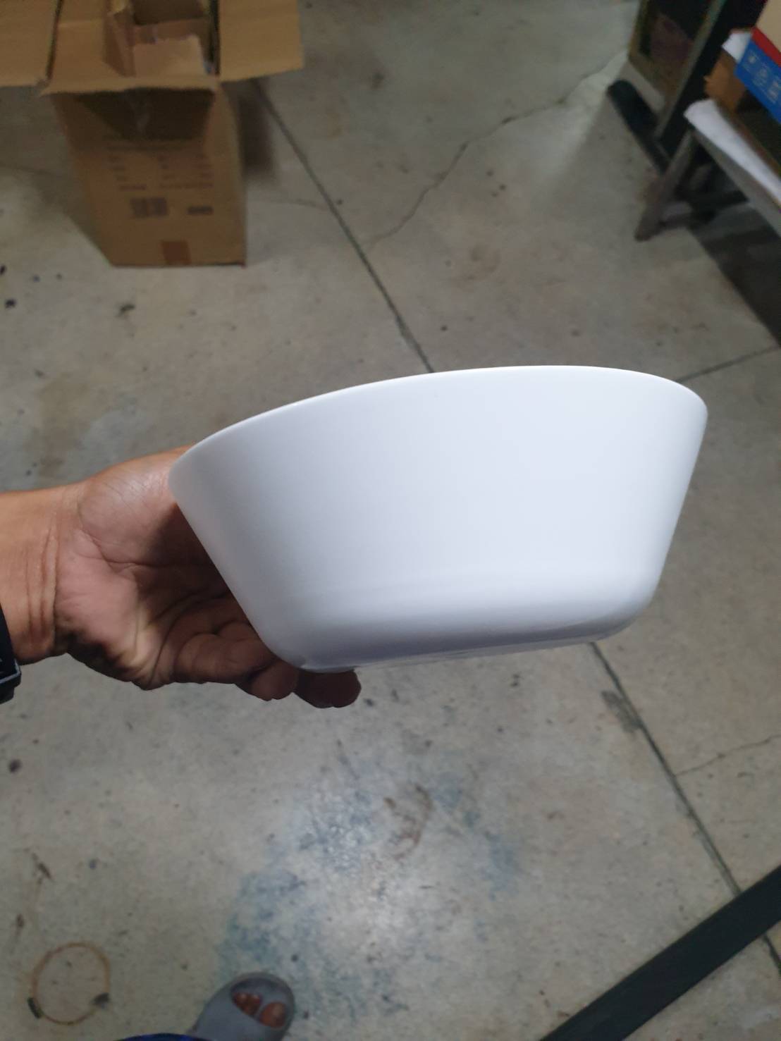 จานลึก opal glass 7.5 sp-mlw75cm ของใหม่ มี 8xx ใบ