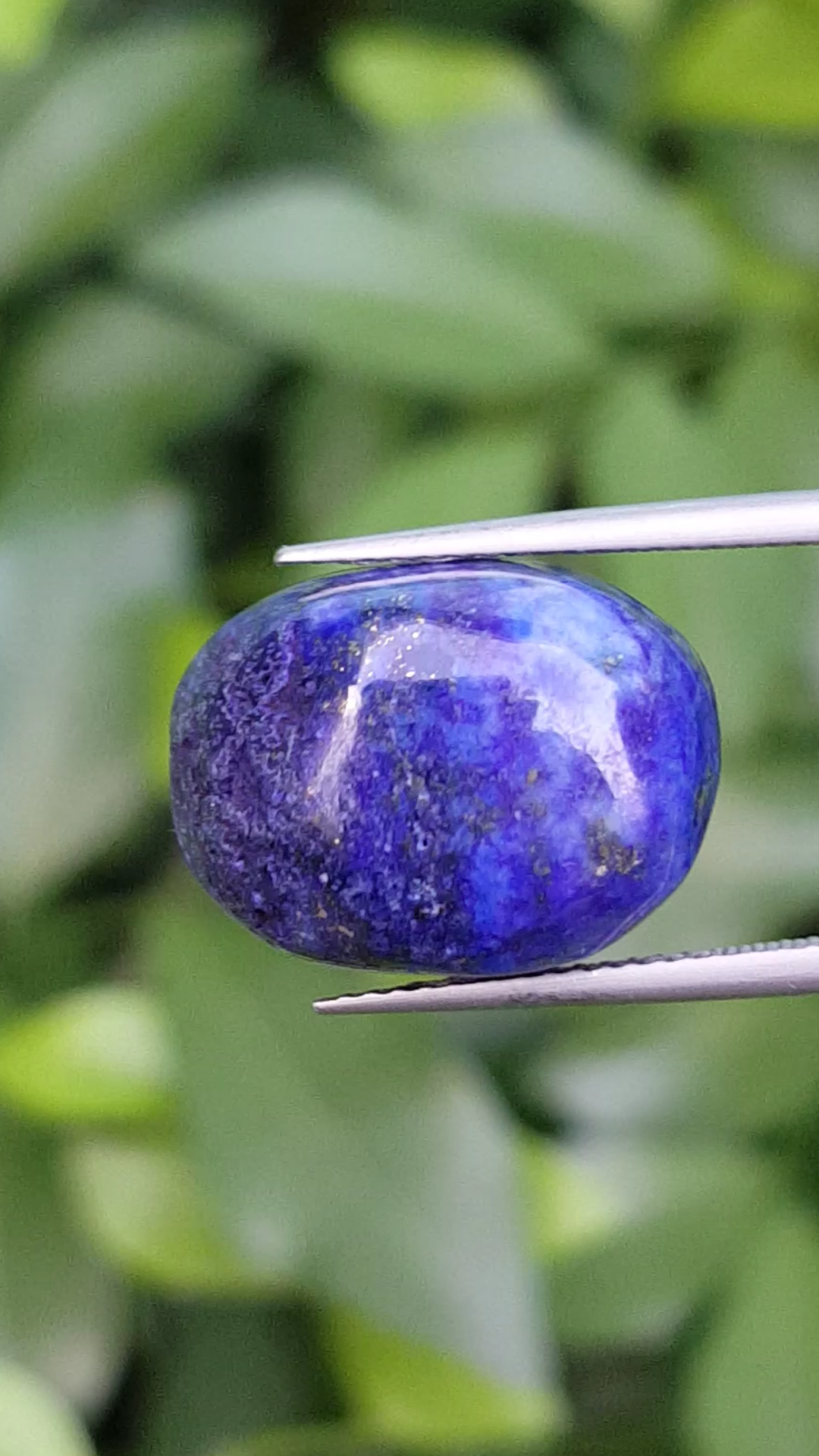 พลอย ลาพิส ลาซูลี Lapis lazuli 15.81 กะรัต (Cts.克拉)