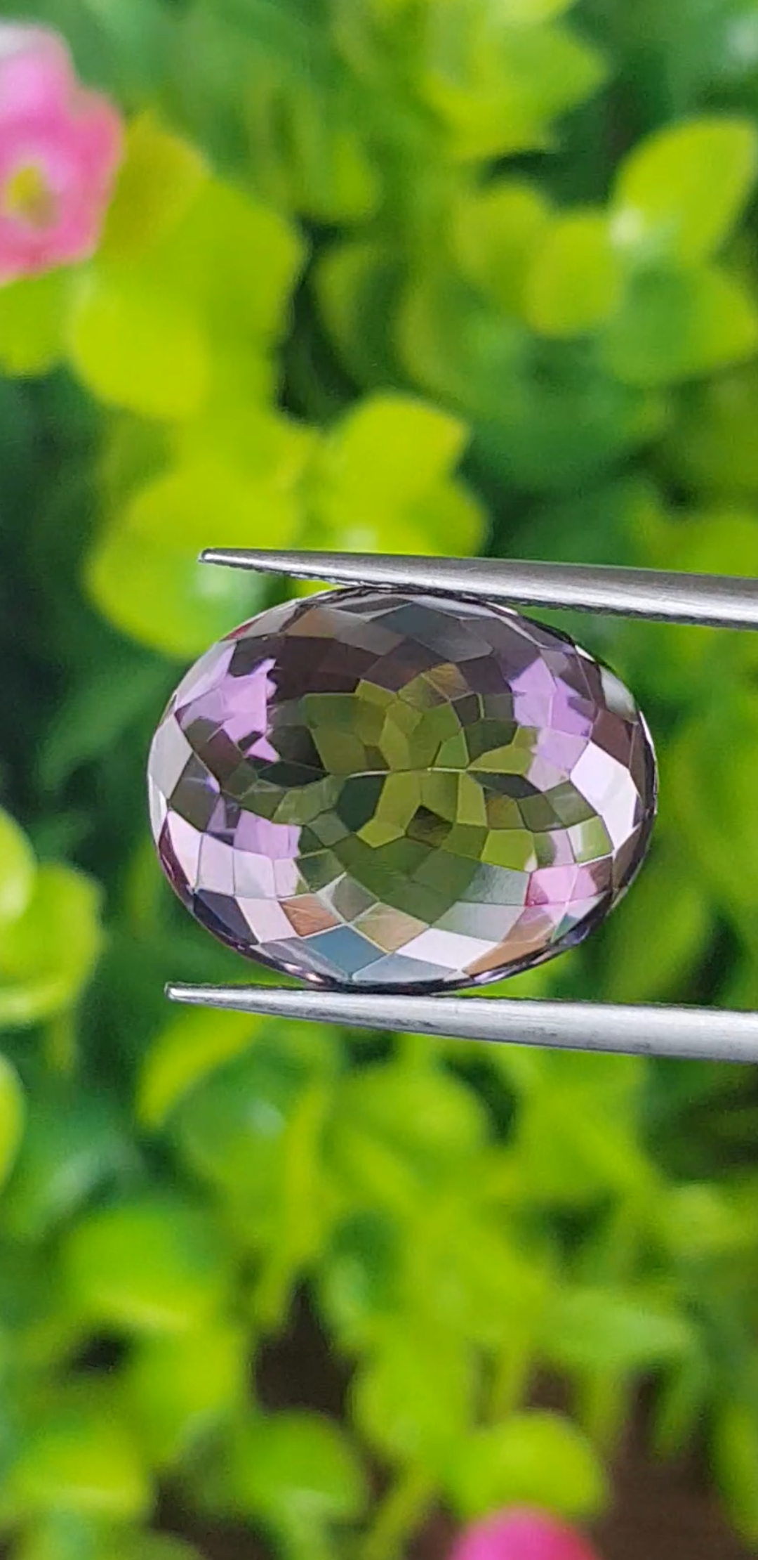 พลอย อเมทิส Amethyst 13.83 กะรัต (Cts.) พลอยแท้ อัญมณีมงคลประจําวันเกิด เครื่องประดับพลอย