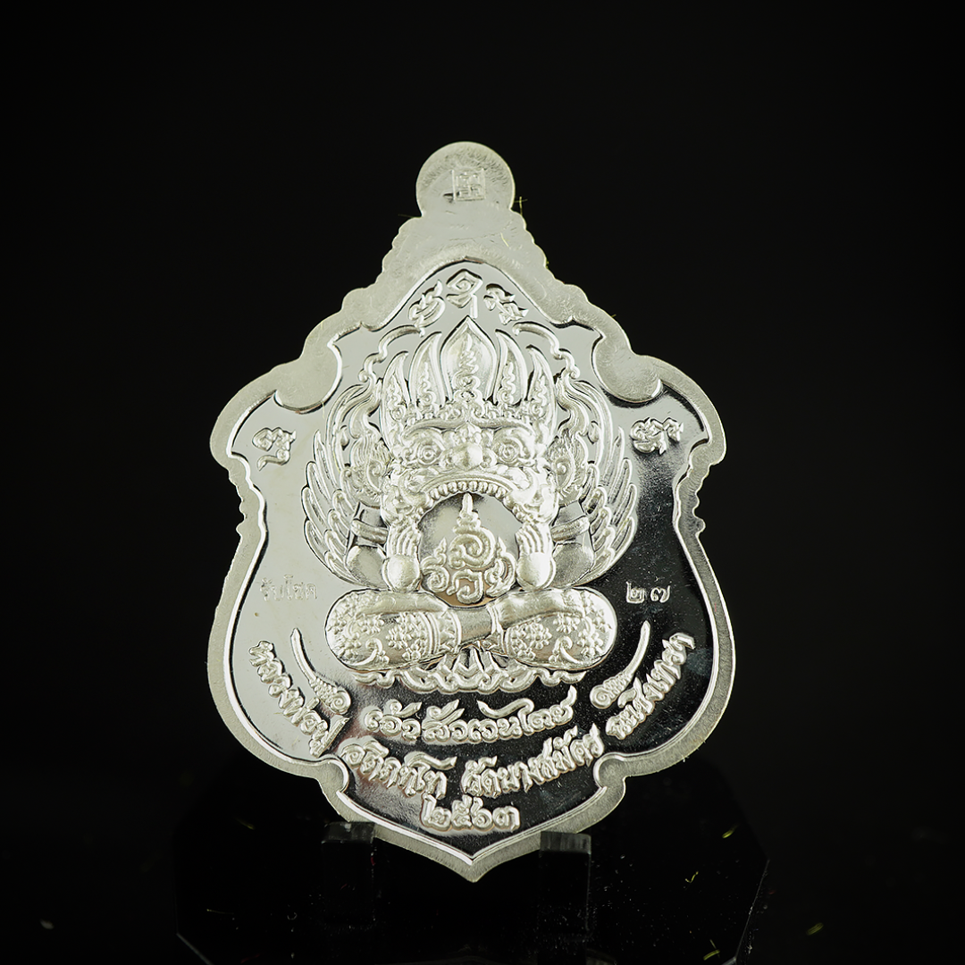 พญาครุฑเจ้าสัวเวนไตย ( รหัส 3 ) เนื้อเงินแท้ลงยา