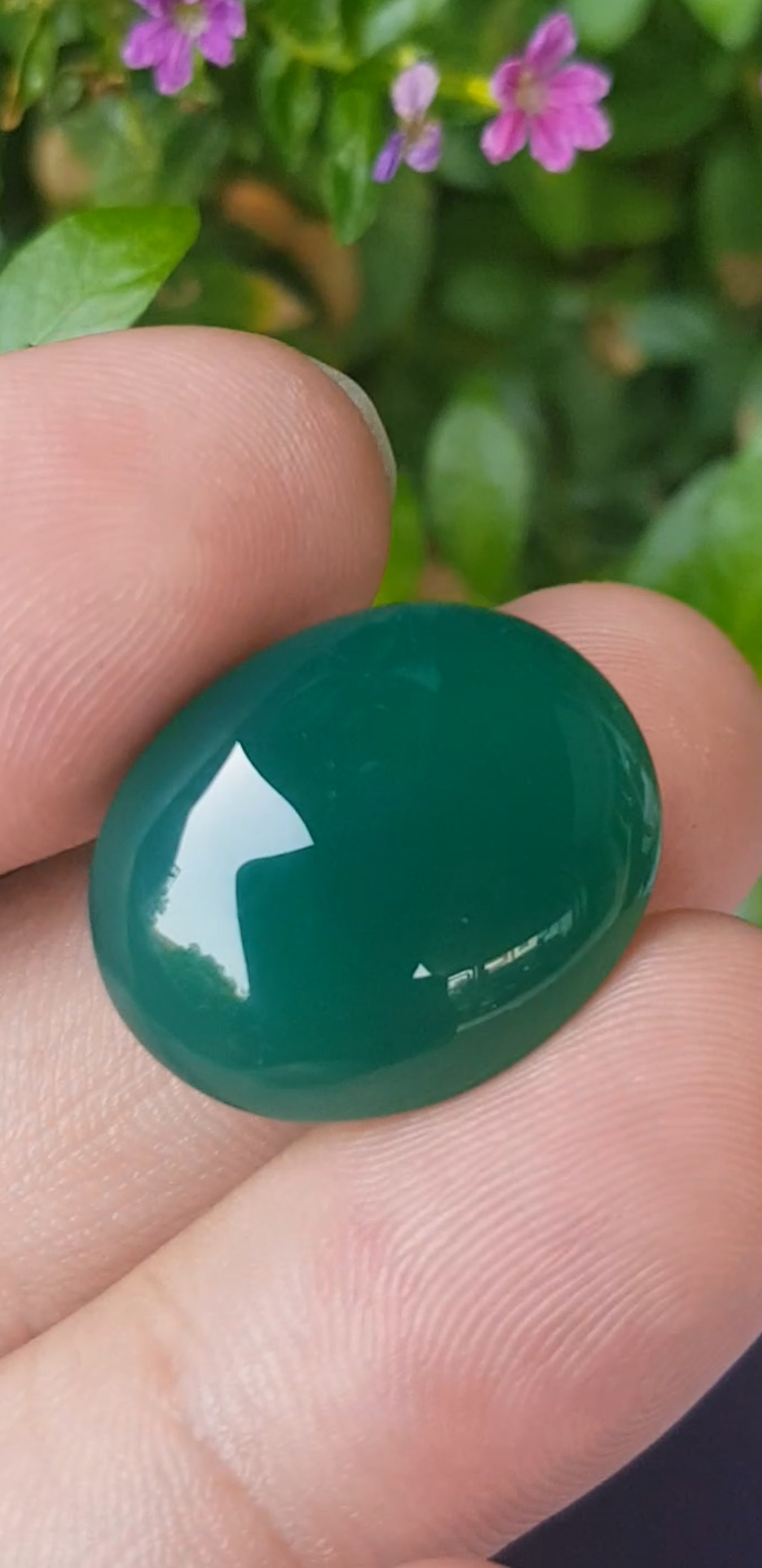 พลอย โมรา Natural Chalcedony 18.54 กะรัต (Cts.)