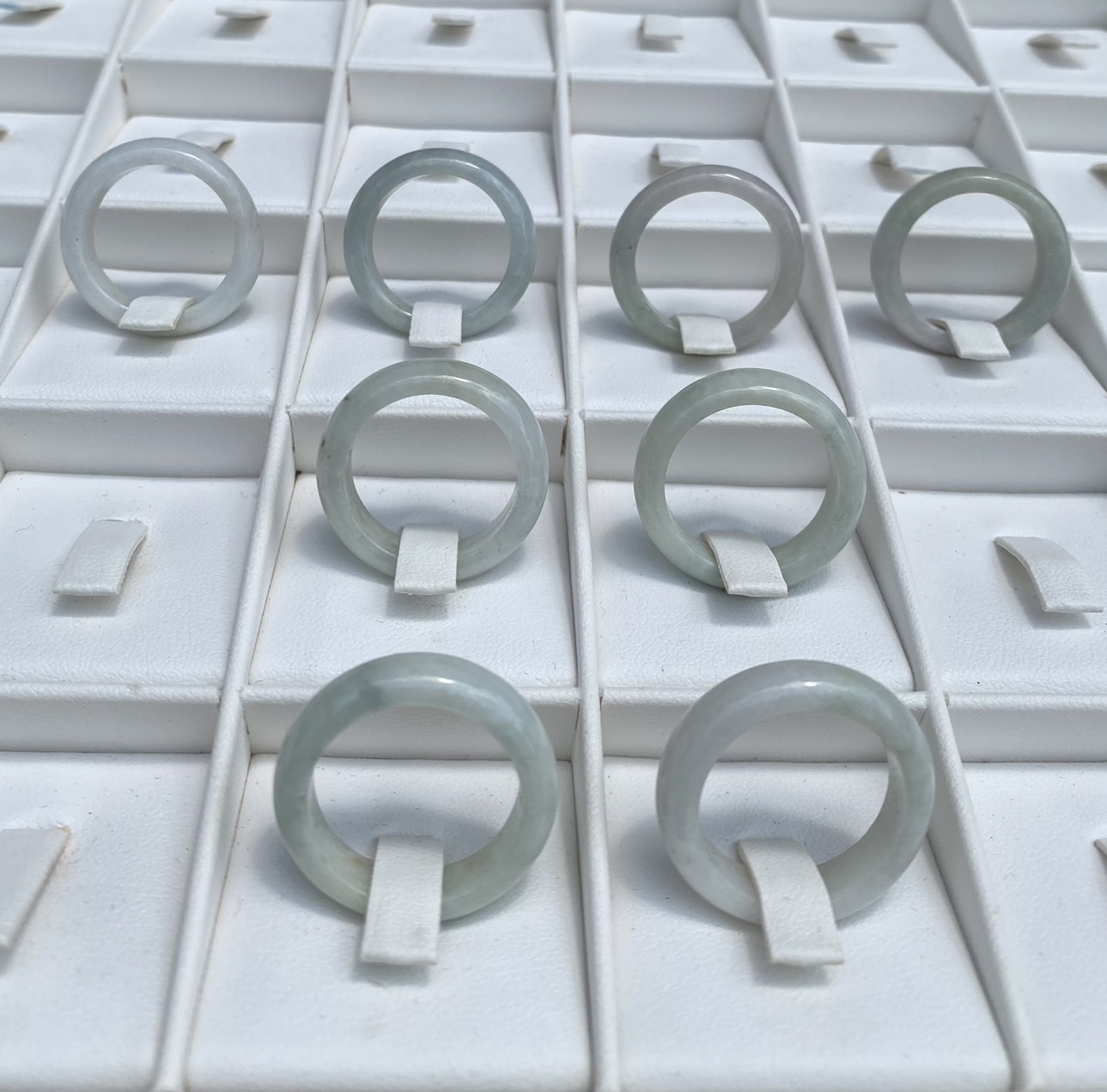 แหวนหยก (jadeite) Size 59 หยก พม่า แท้ (Myanmar Jade) Type A