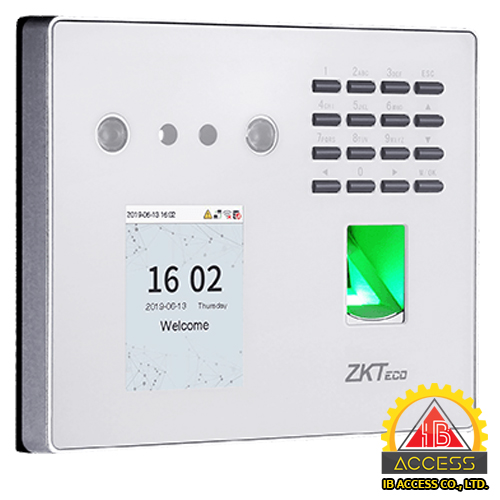 เครื่องสแกนใบหน้า ยี่ห้อ ZKTeco รุ่น MB40-VL รองรับระบบ Access Control