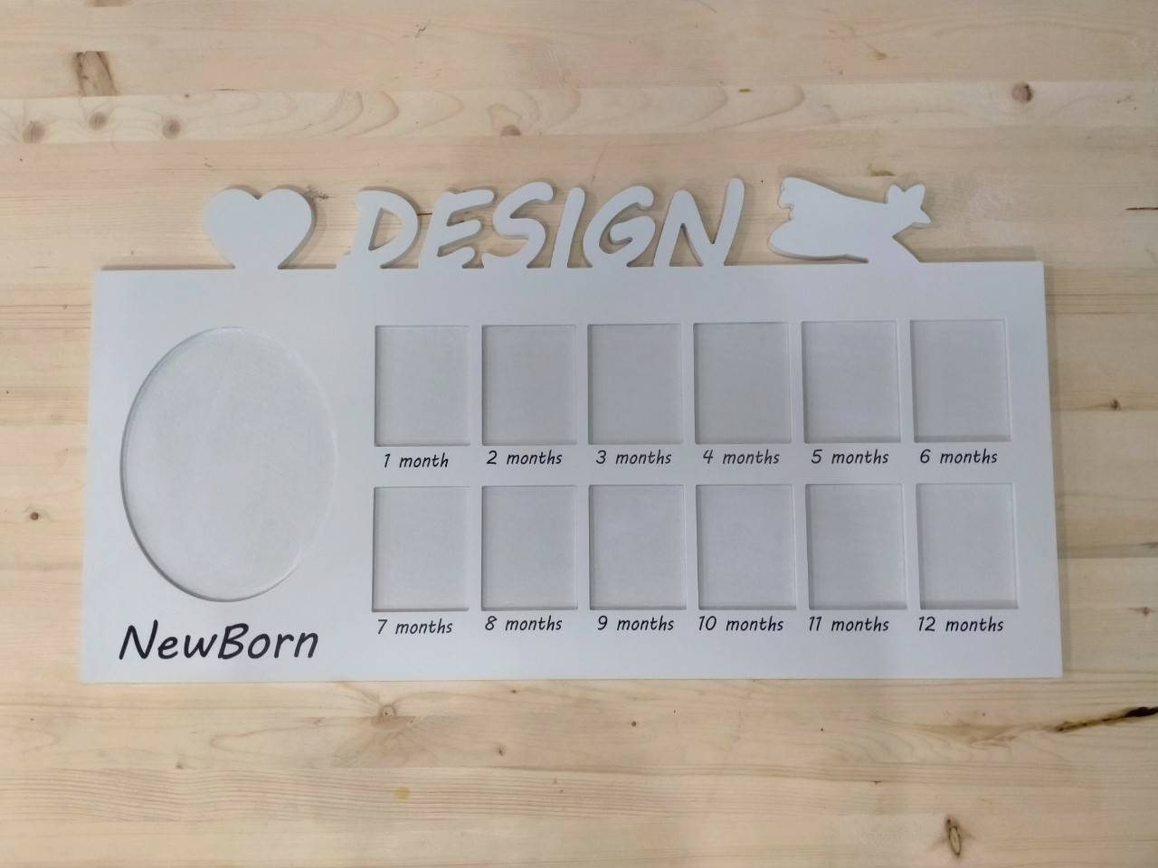 กรอบรูปไม้ พิมพ์สกีน