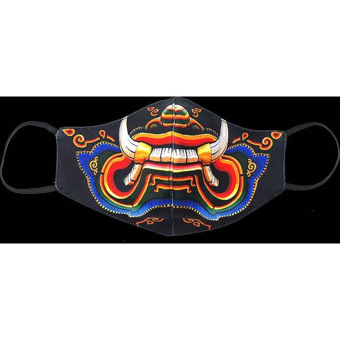 หน้ากากผ้า ลายไมยราพ