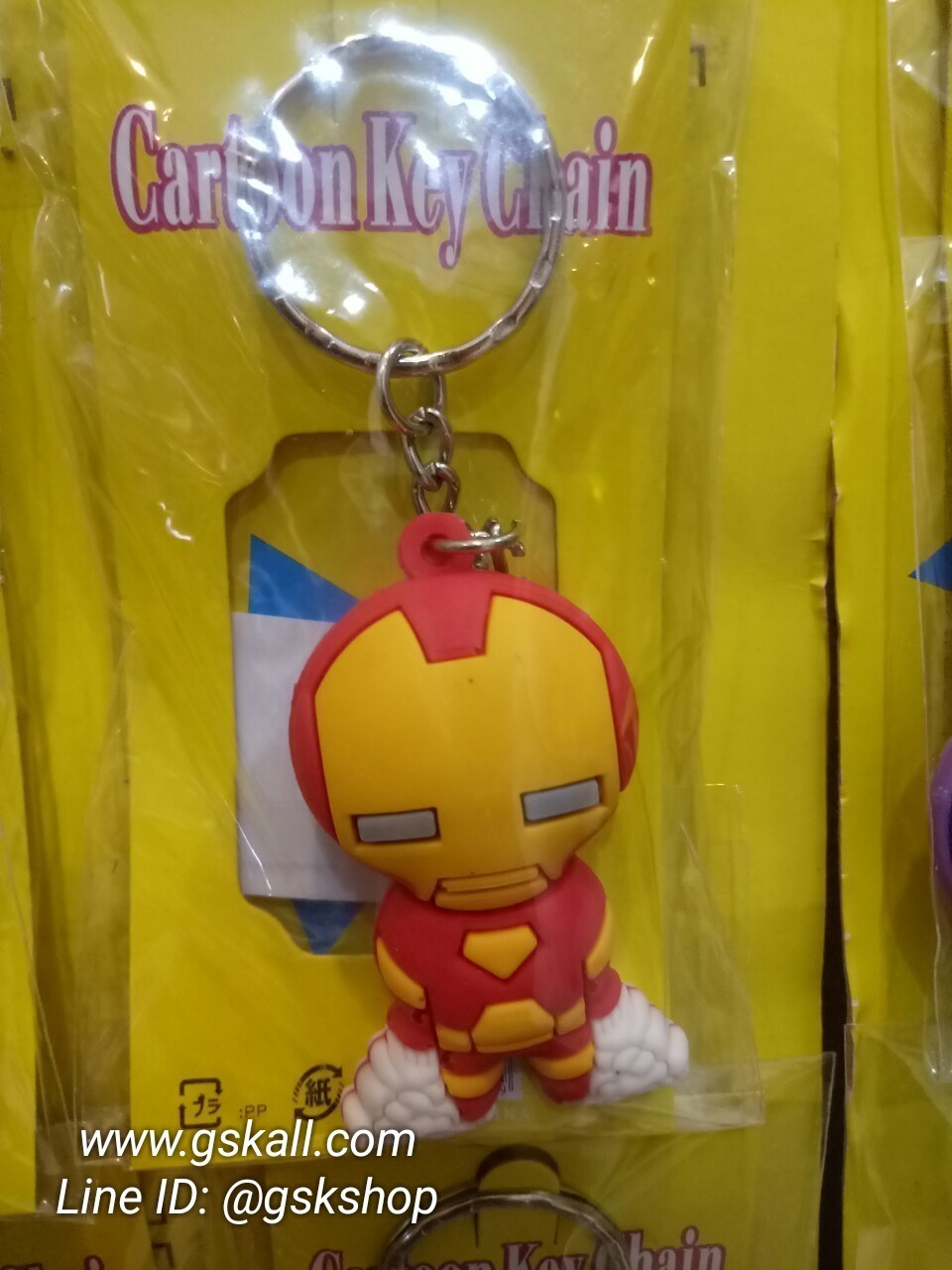 พวงกุญแจมาร์เวล ตัวการ์ตูนสุดฮิต สำหรับเด็กๆ