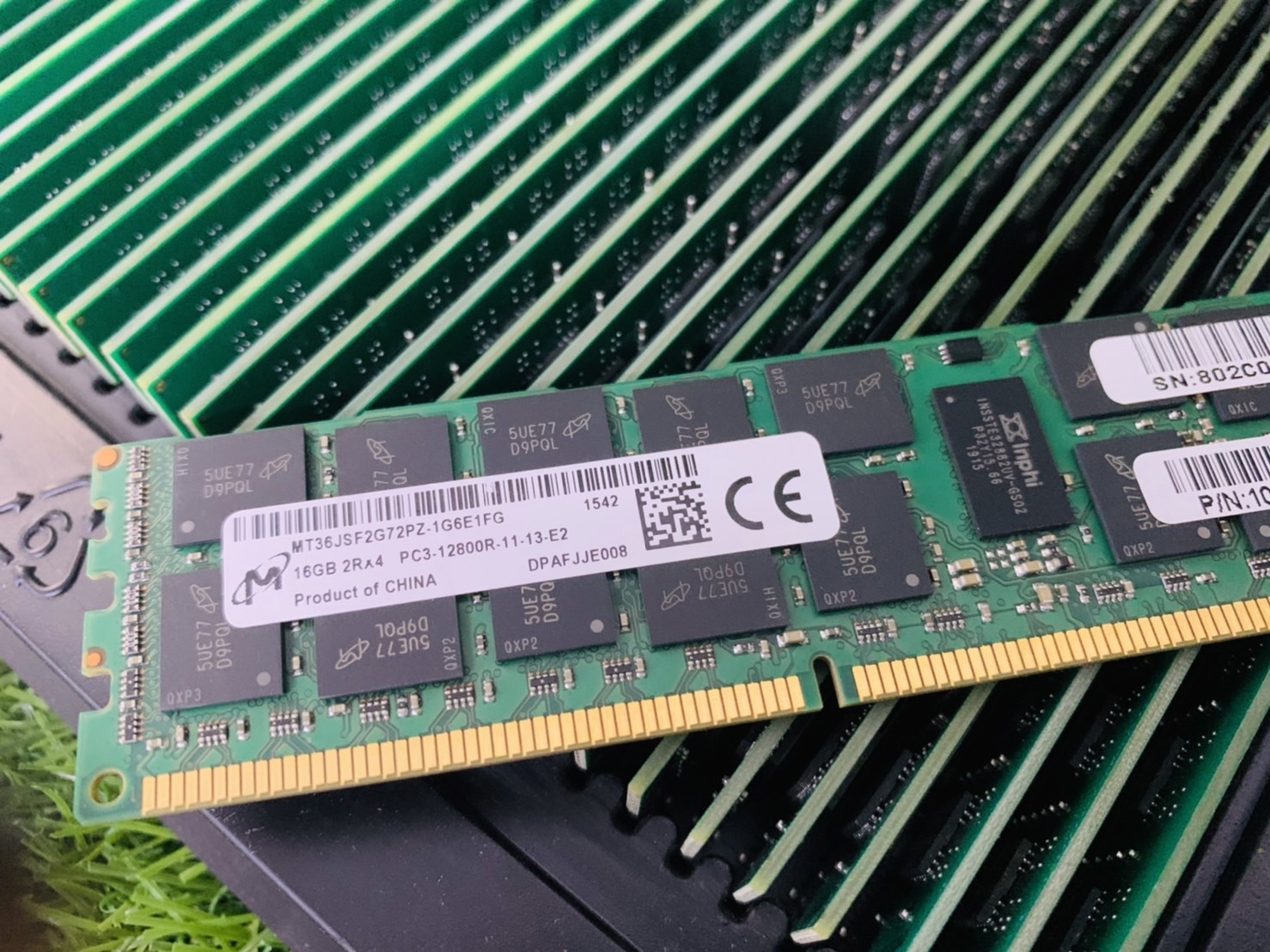 Ram Server DDR3 Micron 16GB 2Rx4 PC3-12800R