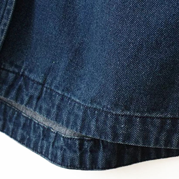 เสื้อโค้ทยีนส์กันหนาว คอปิด ผ้ายีนส์ฟอกนิ่มแต่งกระเป๋าคู่ (11796LM)