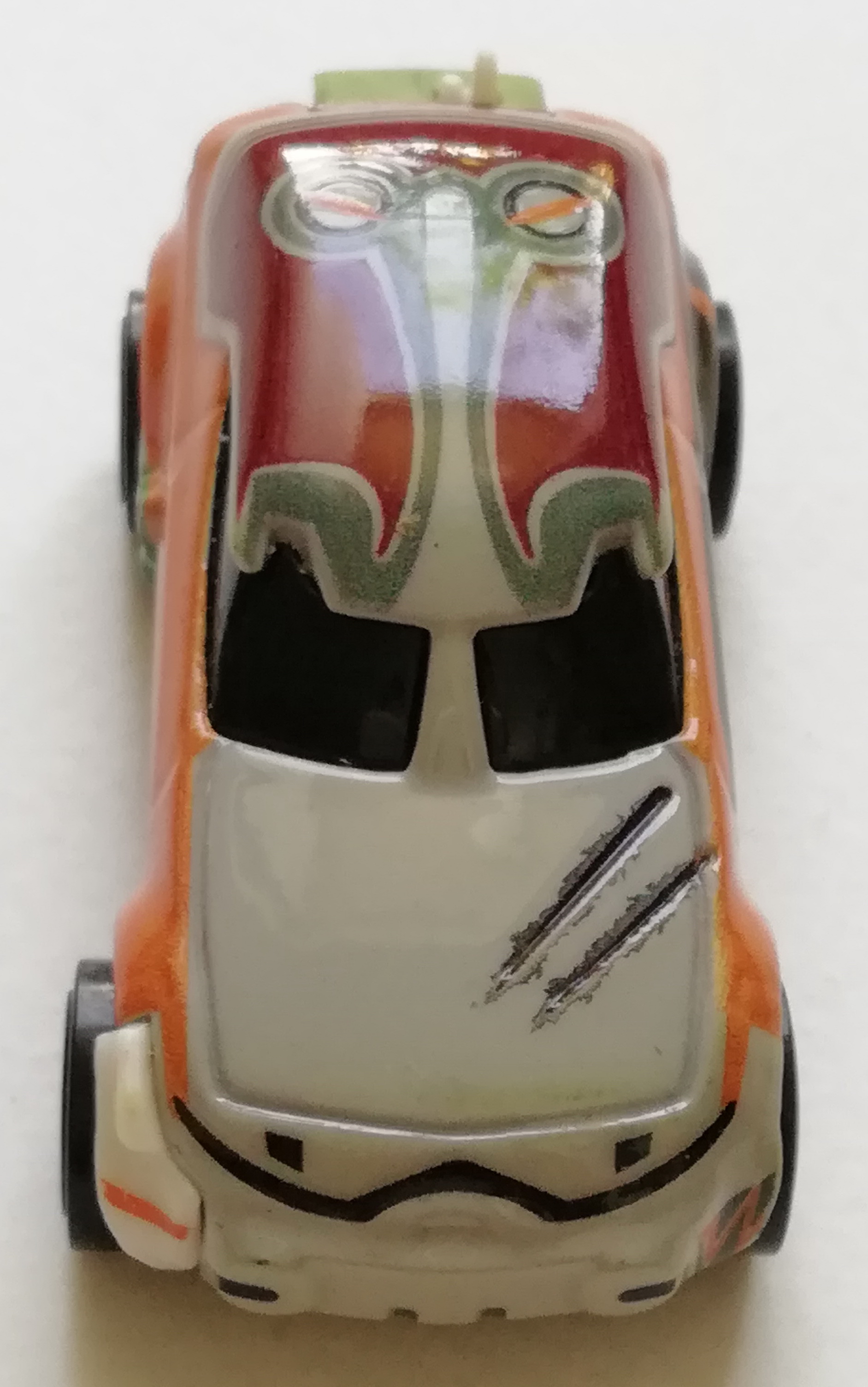 Die Cast, รถเหล็กสีส้มลายเอสร่า บริสเจอร์ EZRA BRIDGER จาก สตาร์วอรส์ Star Wars ,DLA73,2016 Mattel**ไม่มีแพ็ค