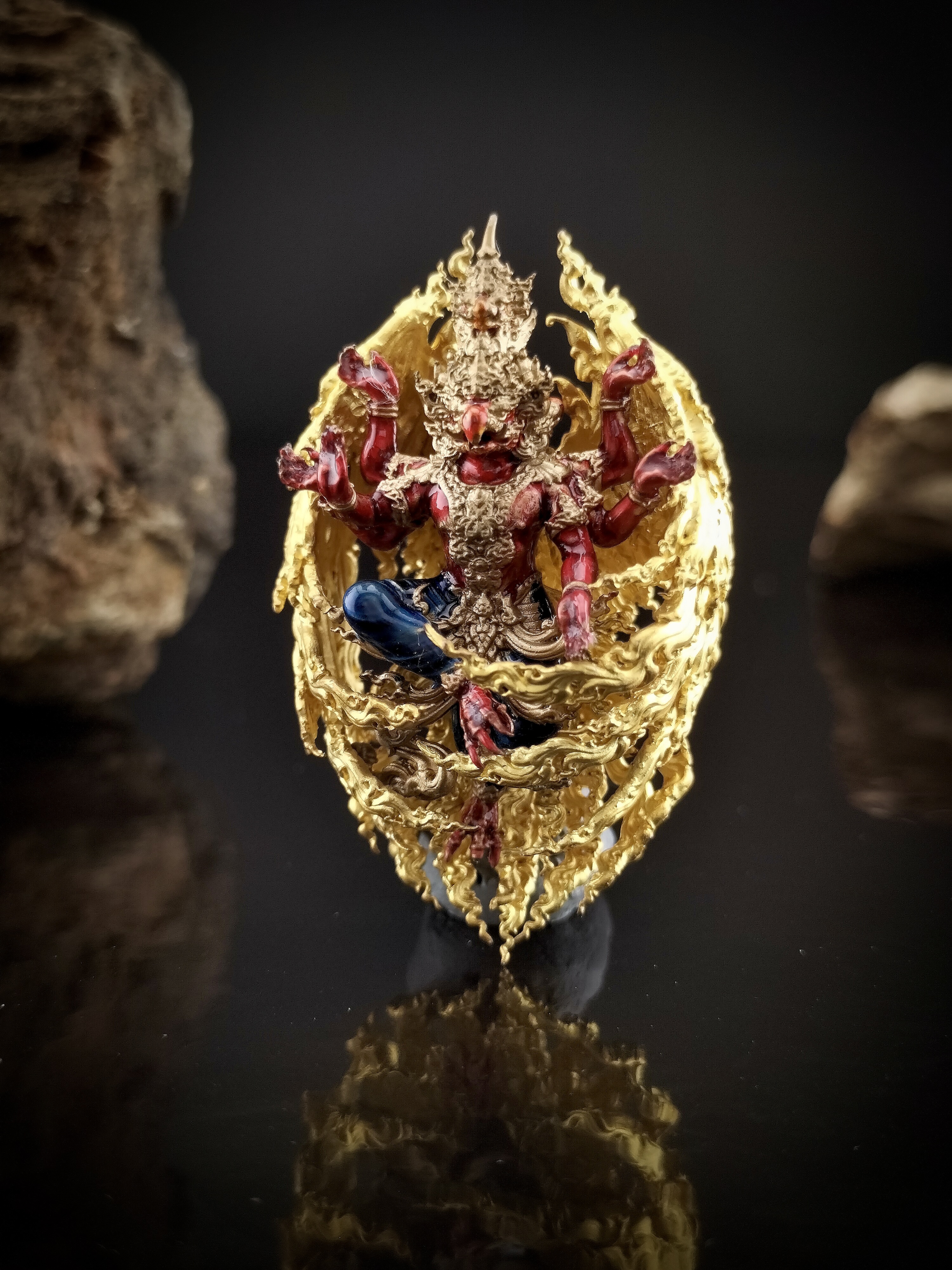 พญาครุฑสุบรรณนาฏราช ปางประทานพร