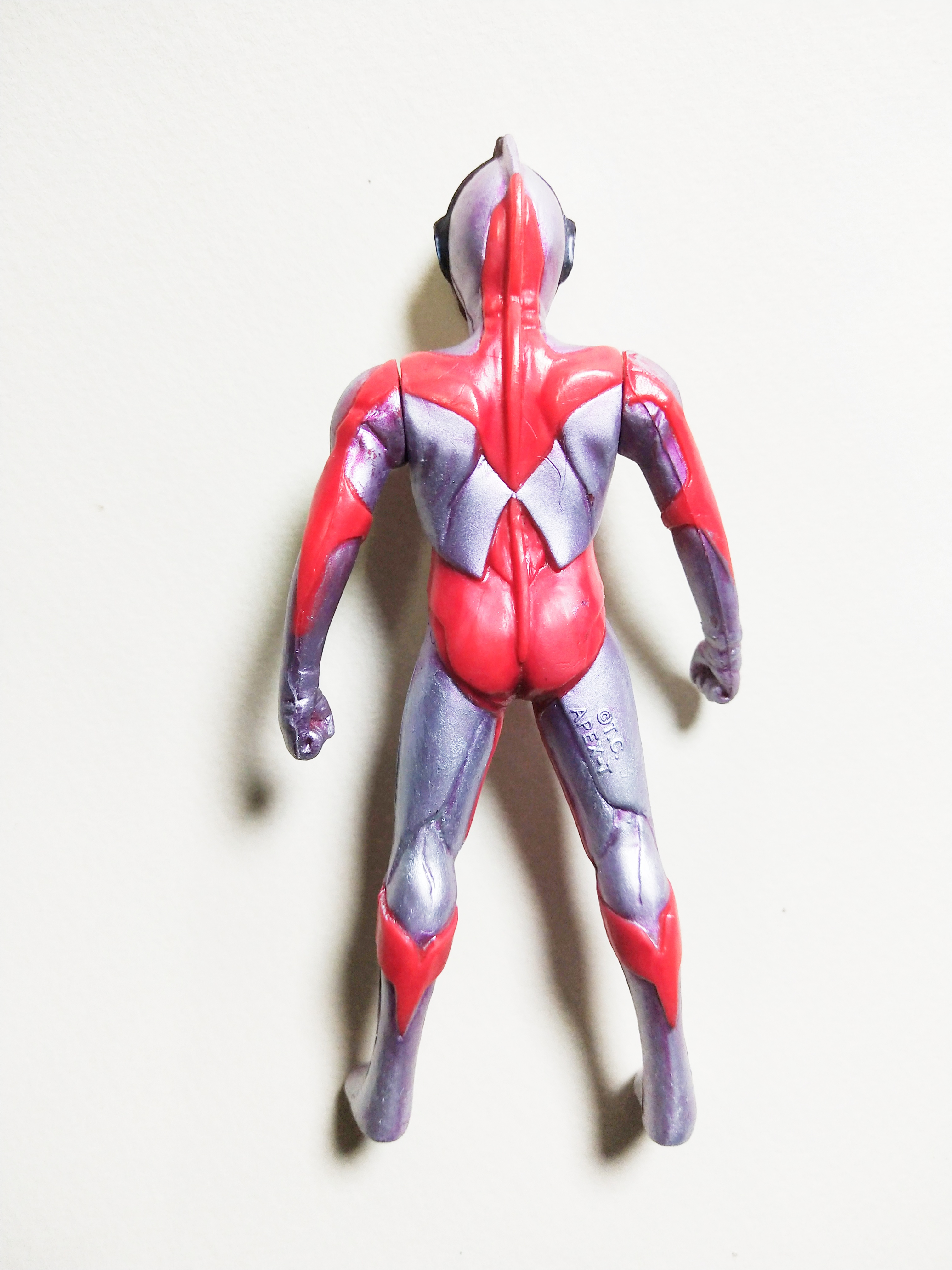 งานพรีเมี่ยม ทอยส์ ***ซ่อมสี ของปลาเส้น ฟิชโช อุลตร้าแมน มิลเลนเนียม Apext Ultraman Millenium ขนาด4. 5 นิ้ว พลาสติกตัน งานเก่าปีลึก หายากมาก