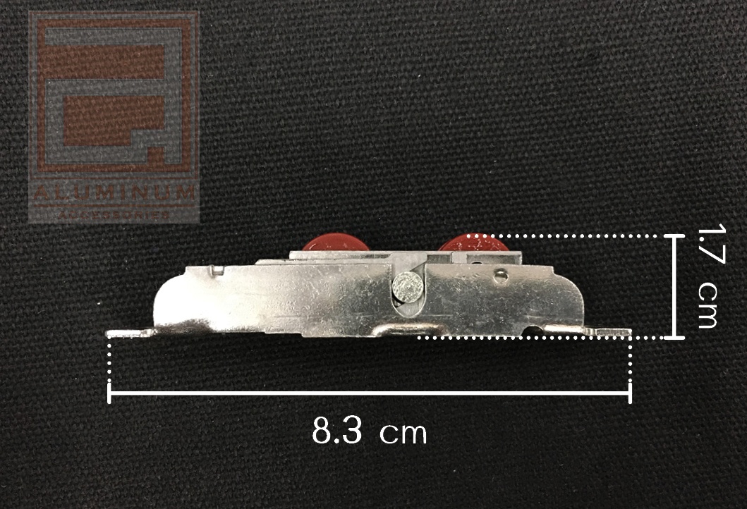 ล้อบานเลื่อน UPVC (ล้อแฝด) รุ่น 100 กก.